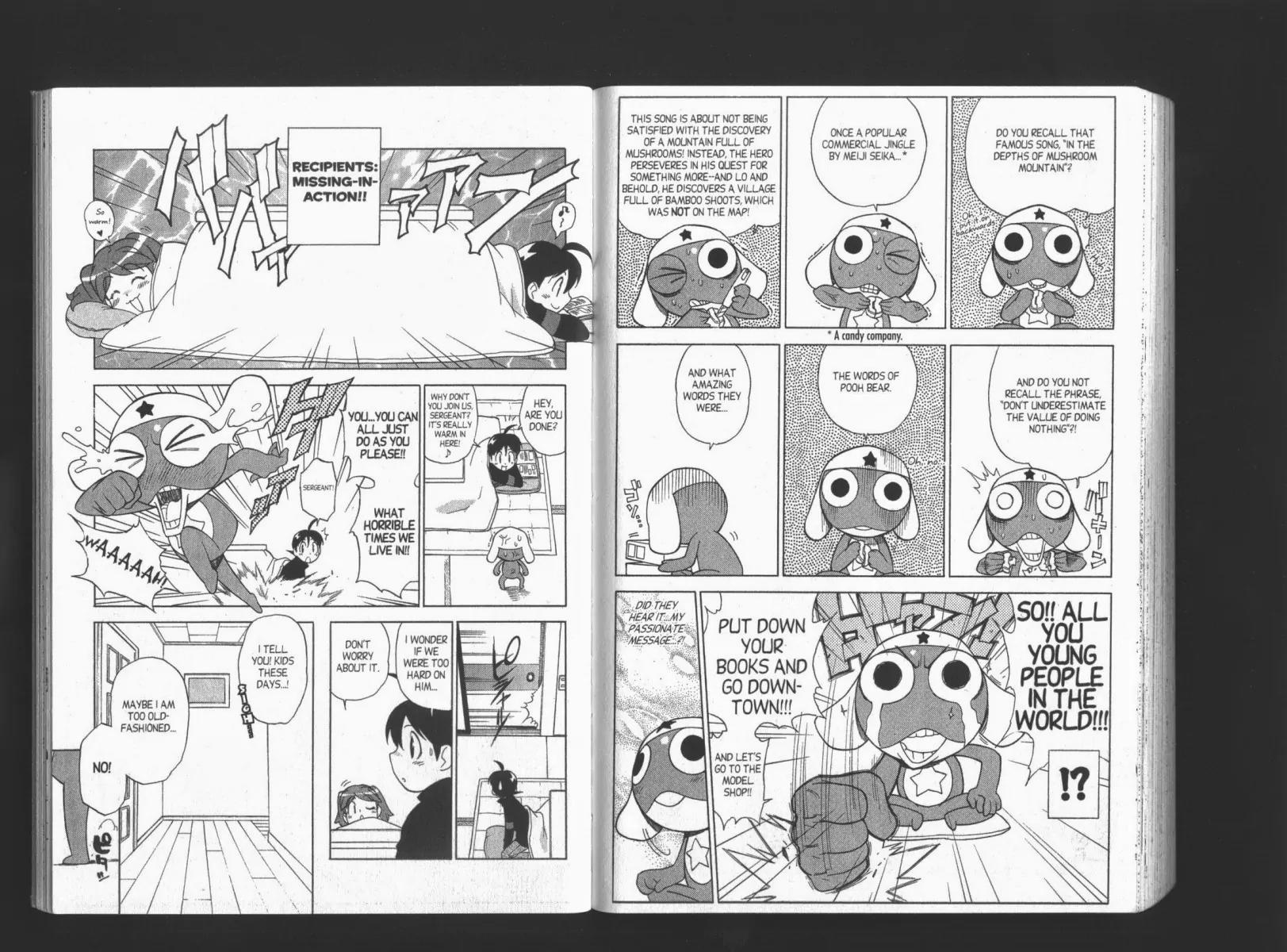 Keroro Gunsou Chapter 69 page 4 - Chapter 69: For Today's Youth: A Dose Of Cold, Harsh Reality