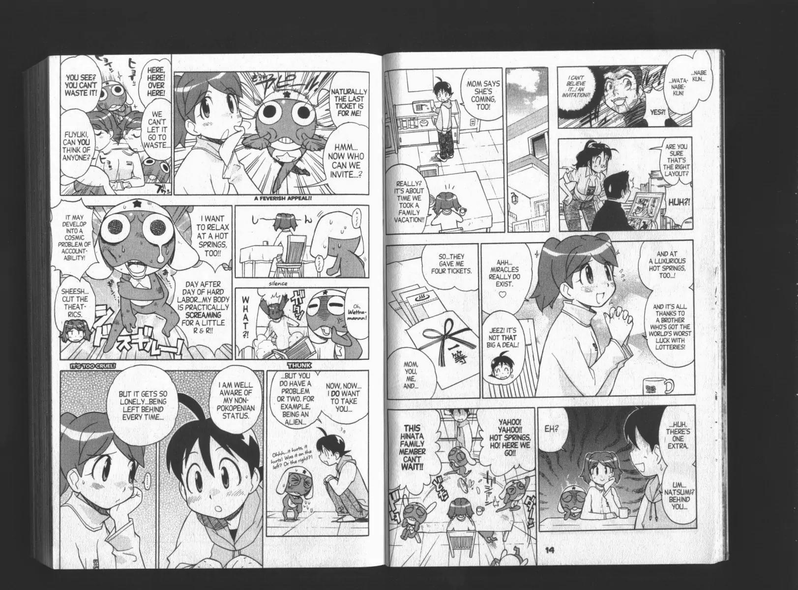 Keroro Gunsou Chapter 70 page 11 - Chapter 70: Operation: Avaricious Mixed Bathing