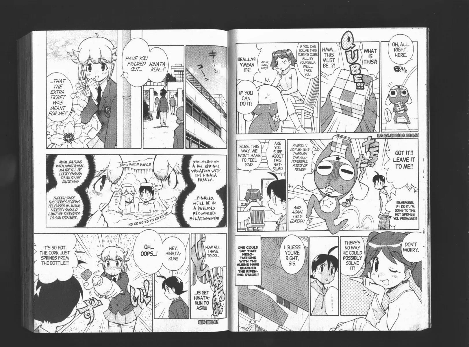 Keroro Gunsou Chapter 70 page 12 - Chapter 70: Operation: Avaricious Mixed Bathing