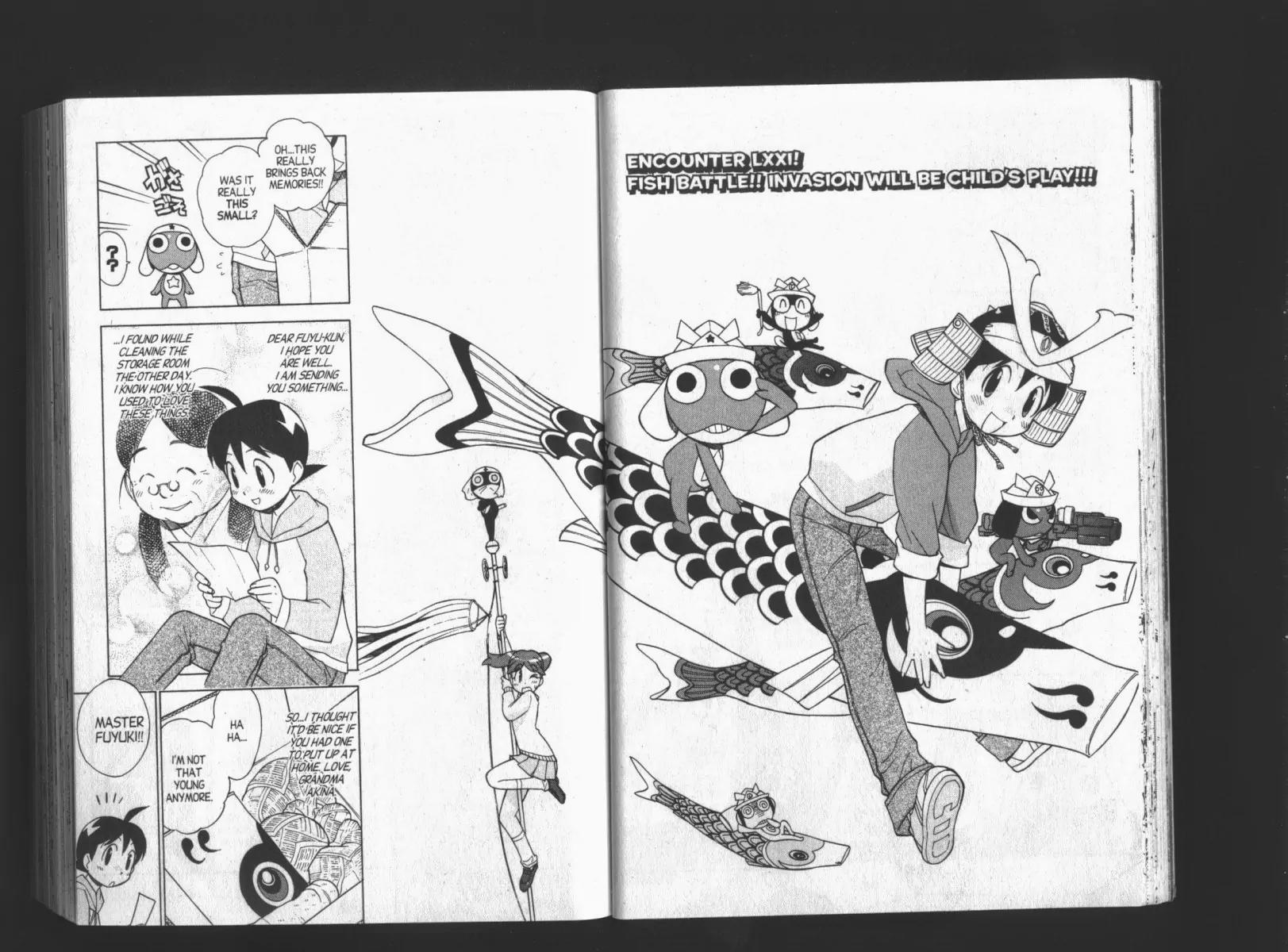 Keroro Gunsou Chapter 71 page 1 - Chapter 71: Fish Battle!! Invasion Will Be Child's Play!!!