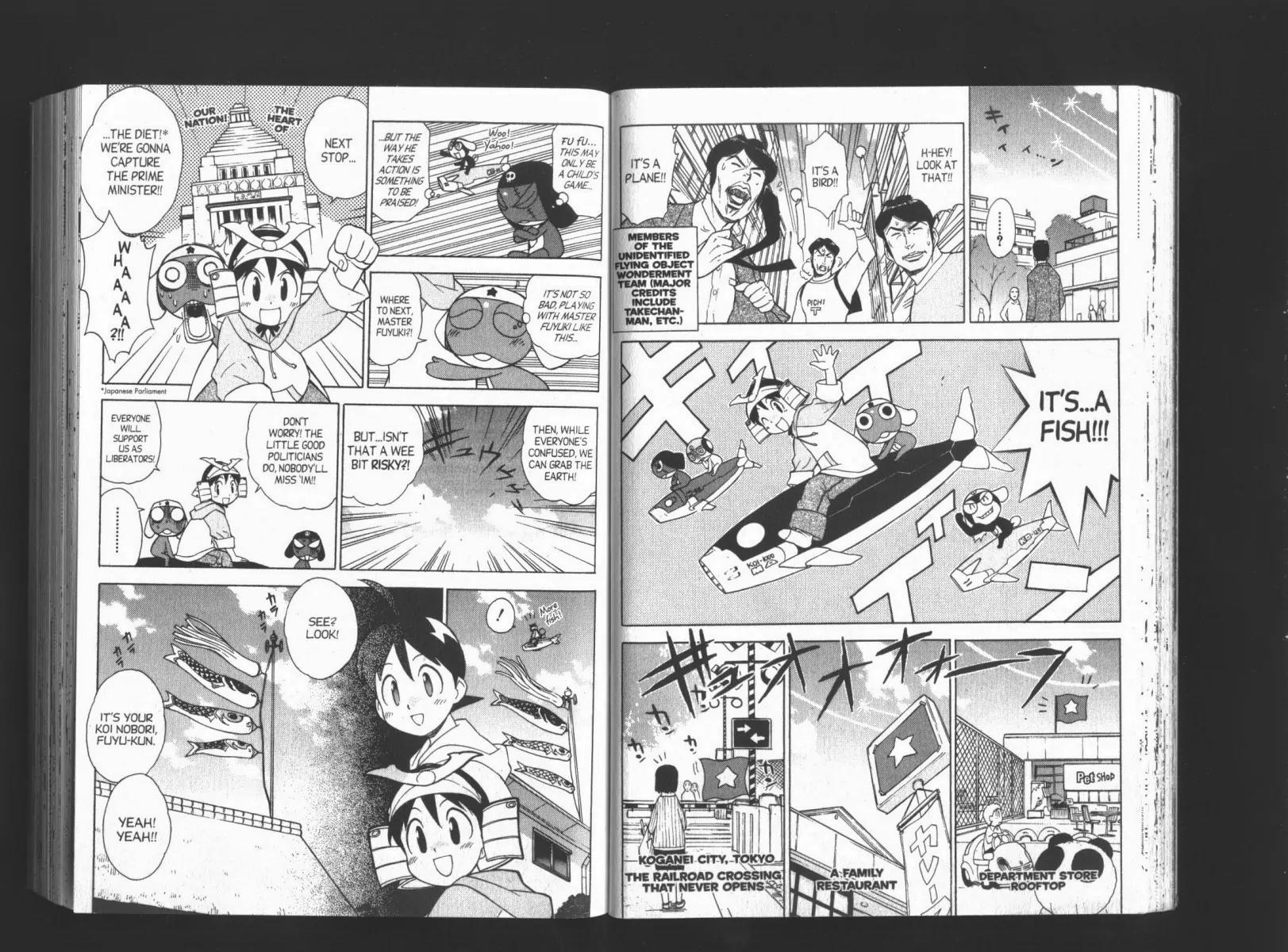 Keroro Gunsou Chapter 71 page 11 - Chapter 71: Fish Battle!! Invasion Will Be Child's Play!!!