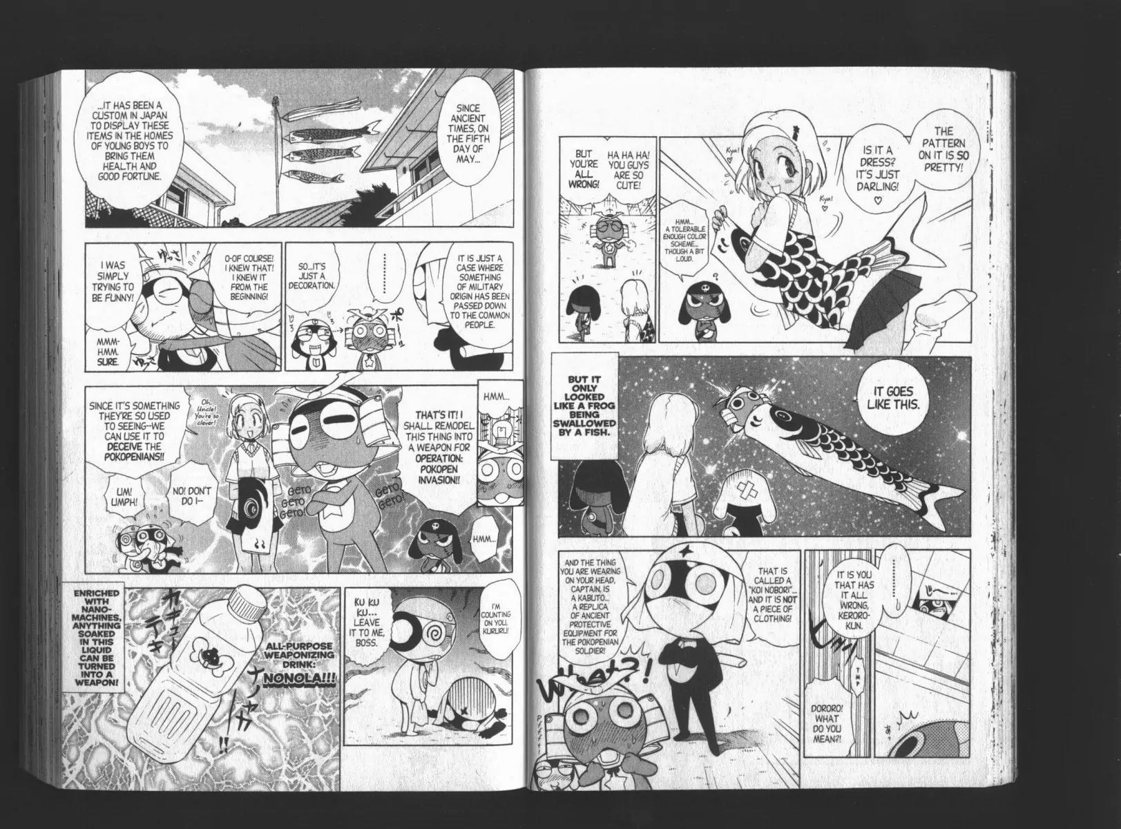 Keroro Gunsou Chapter 71 page 3 - Chapter 71: Fish Battle!! Invasion Will Be Child's Play!!!