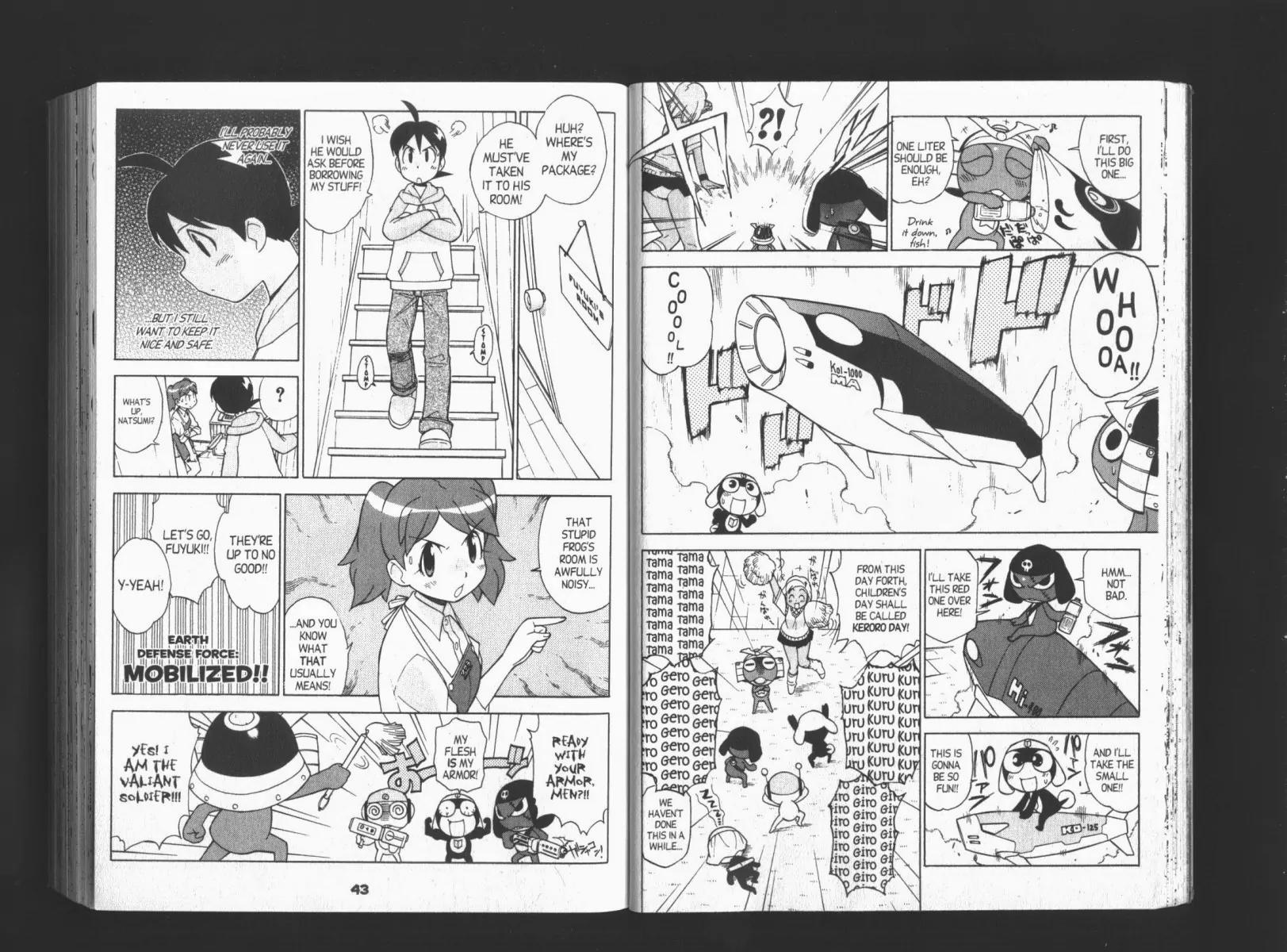 Keroro Gunsou Chapter 71 page 4 - Chapter 71: Fish Battle!! Invasion Will Be Child's Play!!!