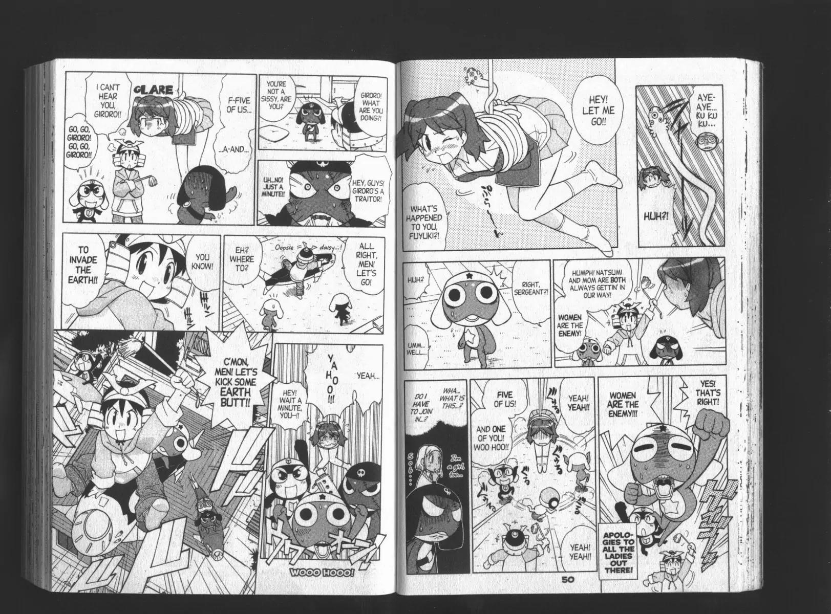 Keroro Gunsou Chapter 71 page 8 - Chapter 71: Fish Battle!! Invasion Will Be Child's Play!!!
