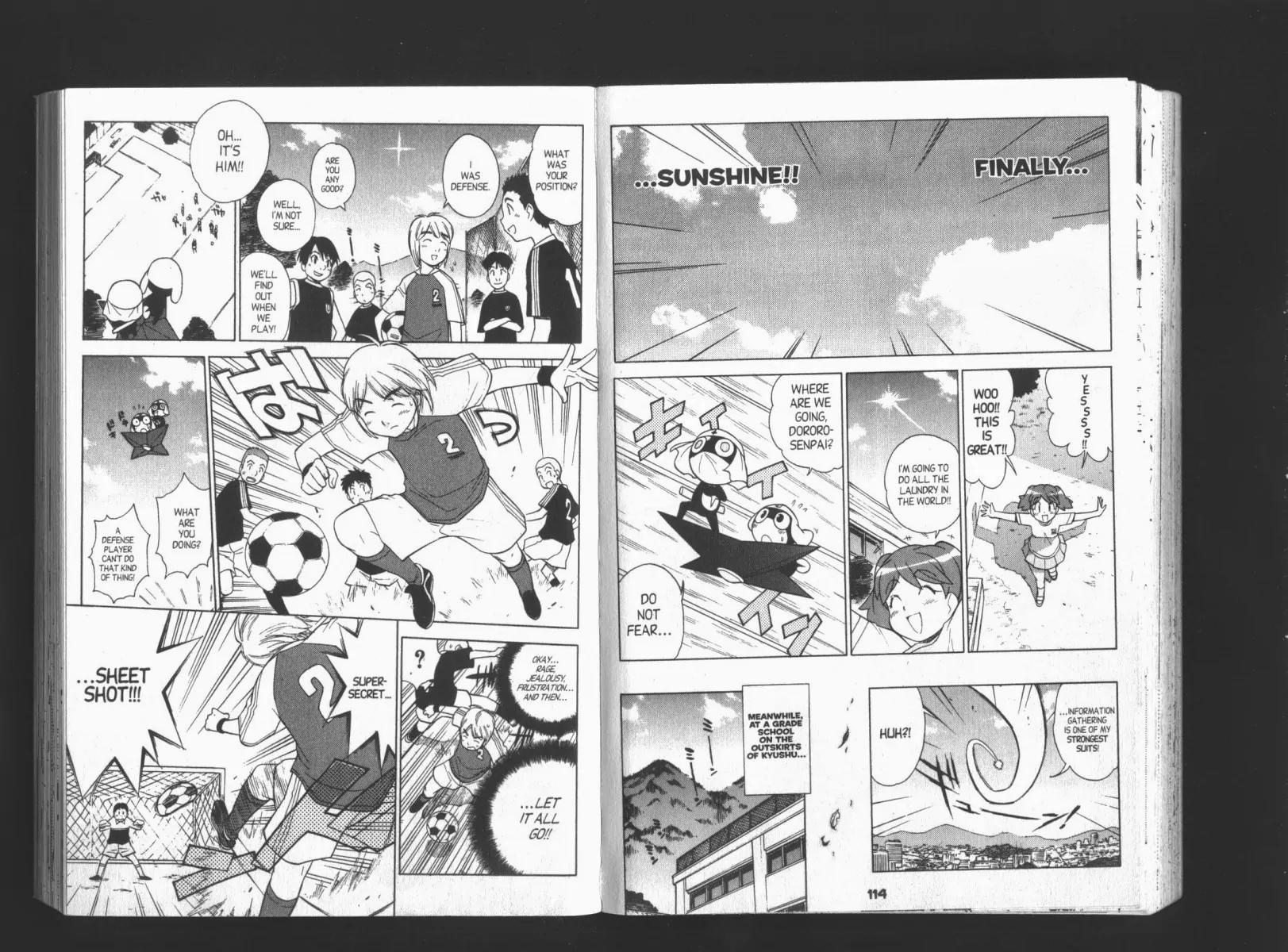 Keroro Gunsou Chapter 74 page 13 - Chapter 74: Rain, Then Encounter, Then Separation, Then Sun