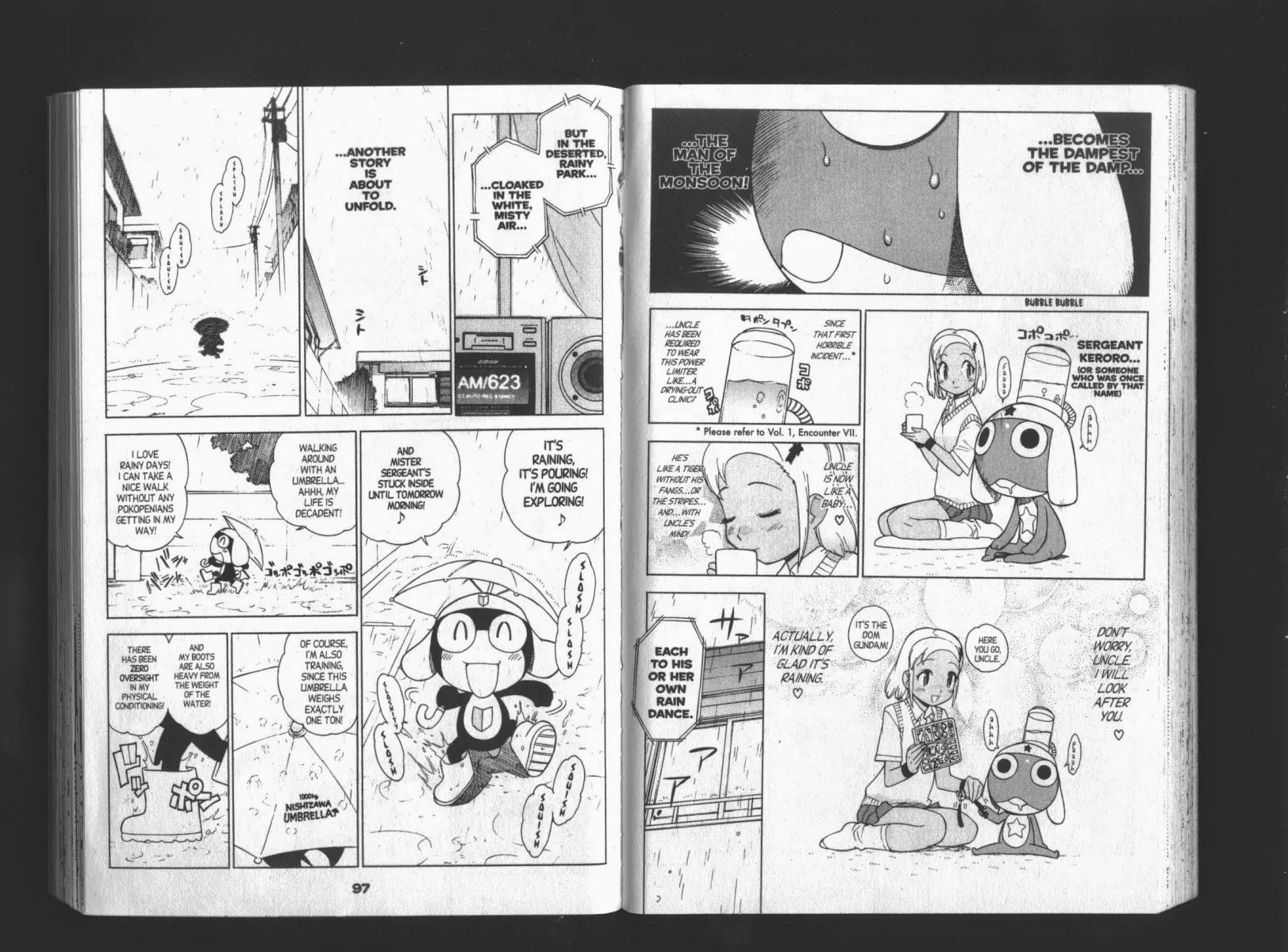 Keroro Gunsou Chapter 74 page 4 - Chapter 74: Rain, Then Encounter, Then Separation, Then Sun