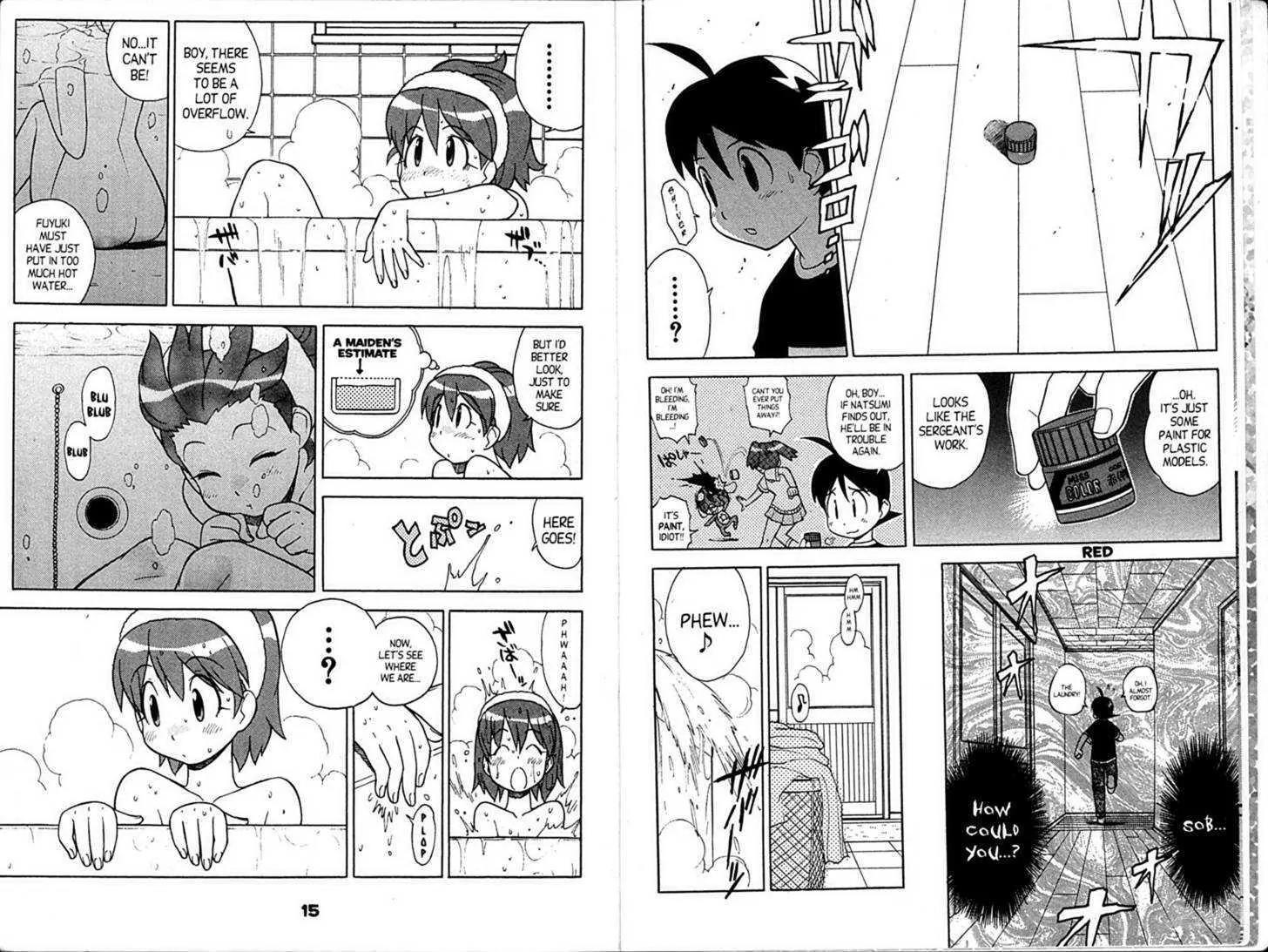 Keroro Gunsou Chapter 77 page 10 - Chapter 77: Bloodcurdling Fright: A Battle Of Spirits And Space! Part 1
