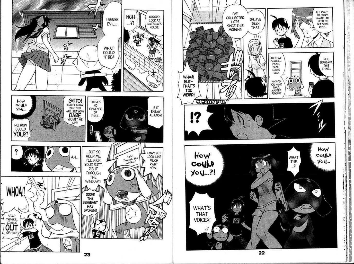 Keroro Gunsou Chapter 77 page 14 - Chapter 77: Bloodcurdling Fright: A Battle Of Spirits And Space! Part 1