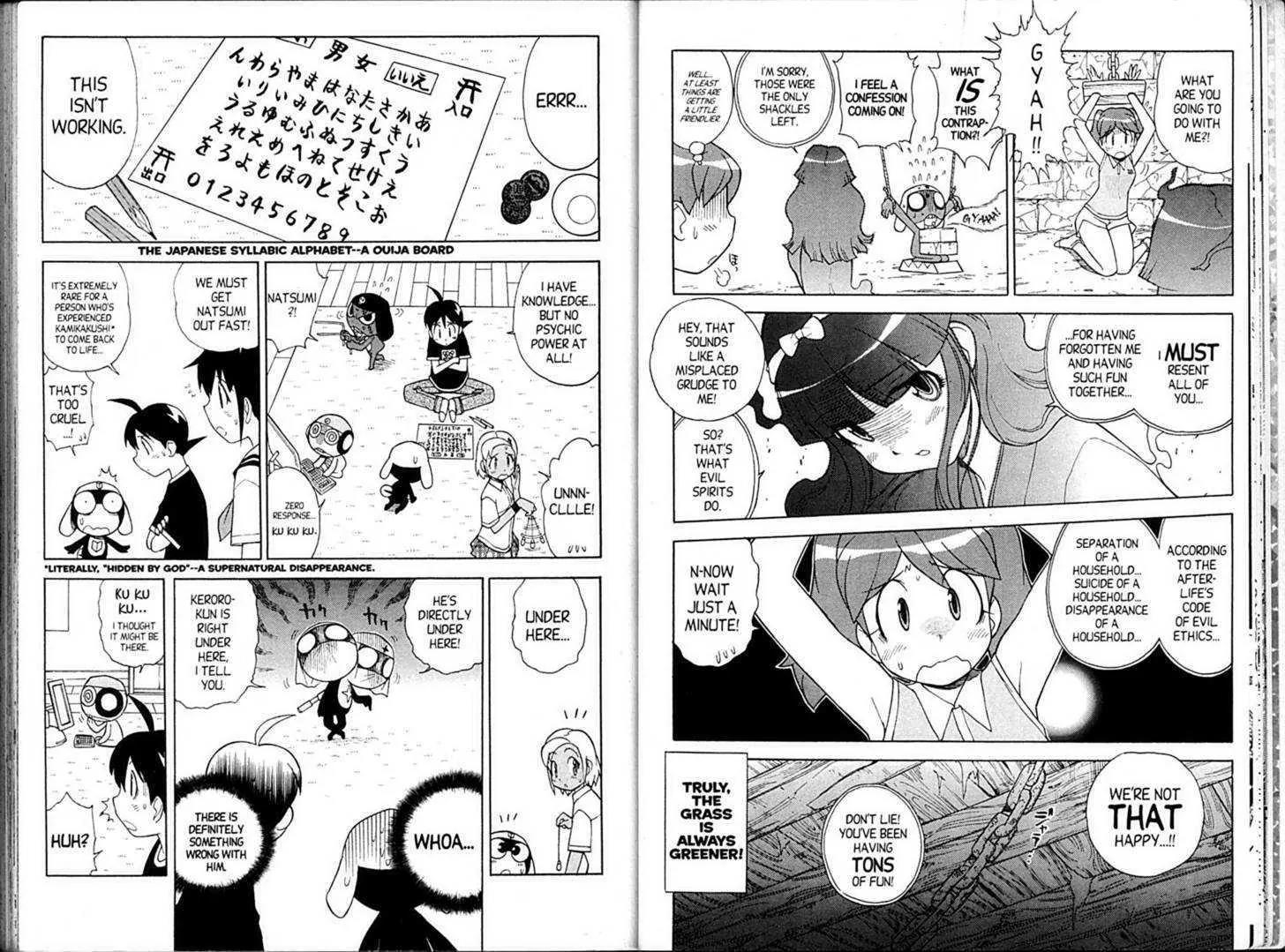 Keroro Gunsou Chapter 78 page 4 - Chapter 78: Bloodcurdling Fright: A Battle Of Spirits And Space! Part 2