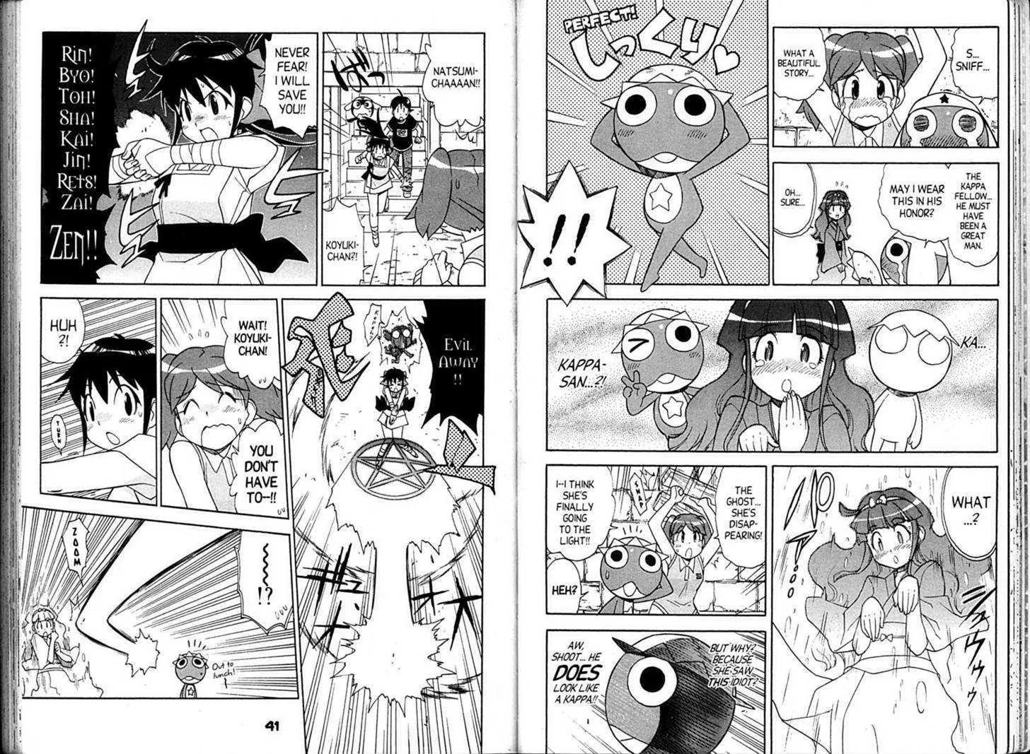 Keroro Gunsou Chapter 78 page 8 - Chapter 78: Bloodcurdling Fright: A Battle Of Spirits And Space! Part 2