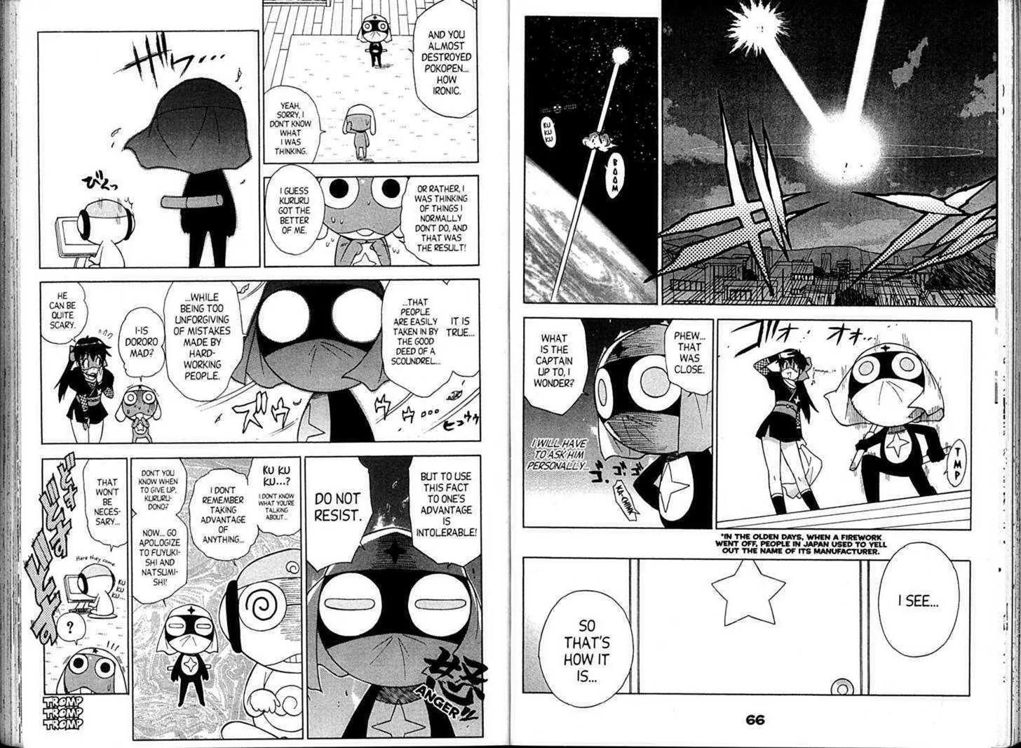 Keroro Gunsou Chapter 79 page 12 - Chapter 79: A Lesson In Alien Savoir Faire!