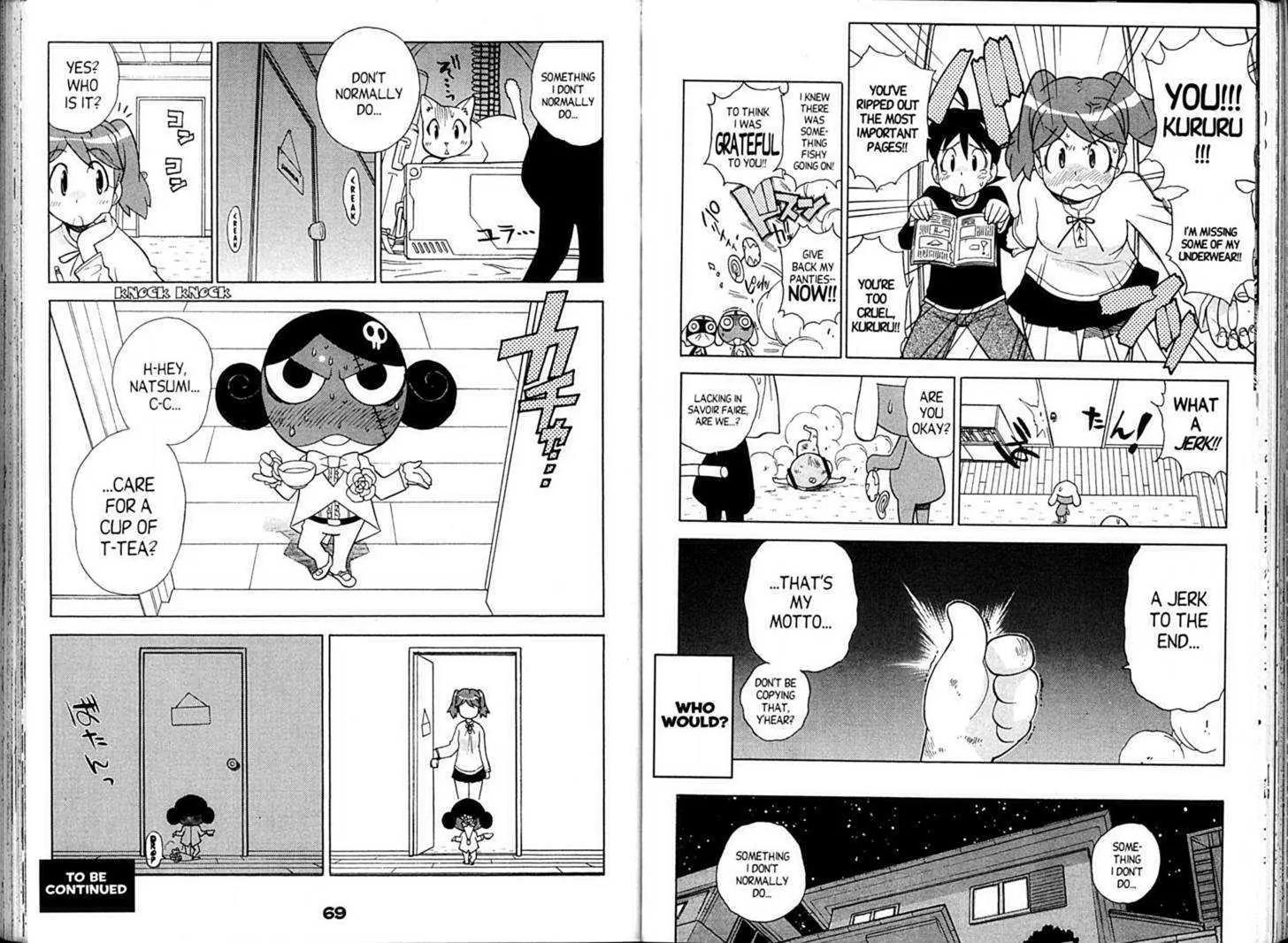 Keroro Gunsou Chapter 79 page 13 - Chapter 79: A Lesson In Alien Savoir Faire!