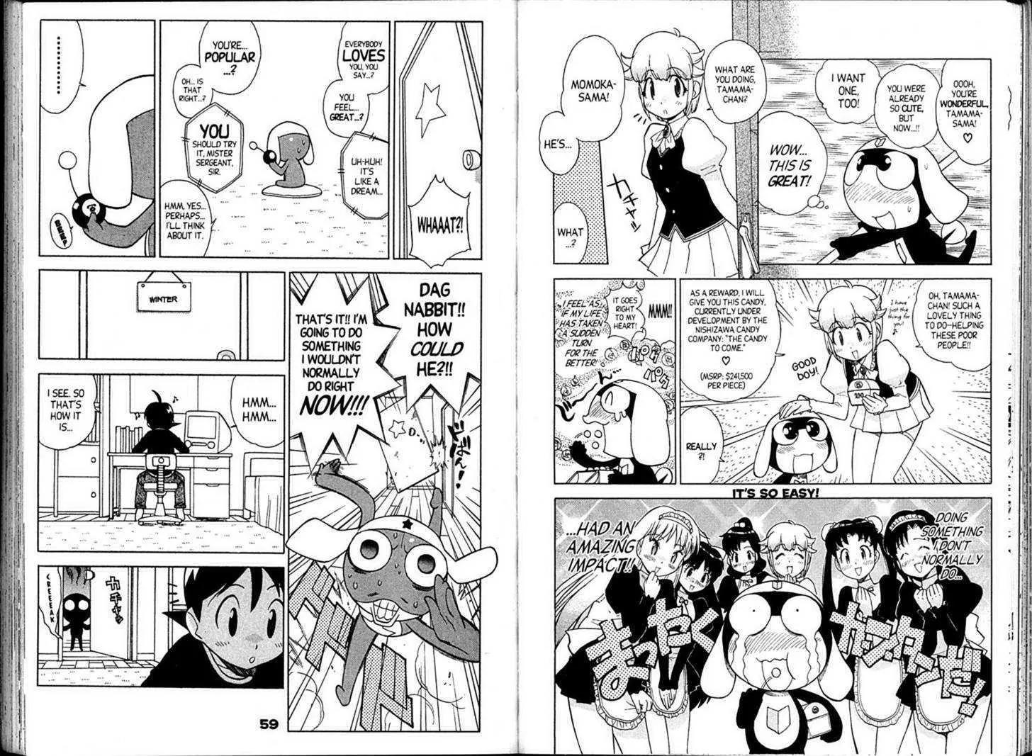 Keroro Gunsou Chapter 79 page 8 - Chapter 79: A Lesson In Alien Savoir Faire!