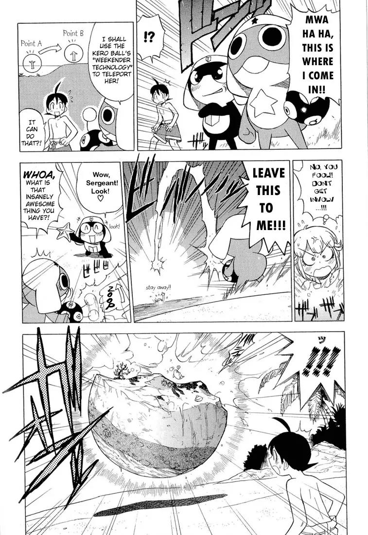 Keroro Gunsou Chapter 8 page 18 - Chapter 8: Sergeant and Momoka's Southern Sea Plan