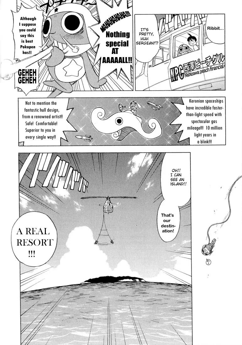 Keroro Gunsou Chapter 8 page 6 - Chapter 8: Sergeant and Momoka's Southern Sea Plan