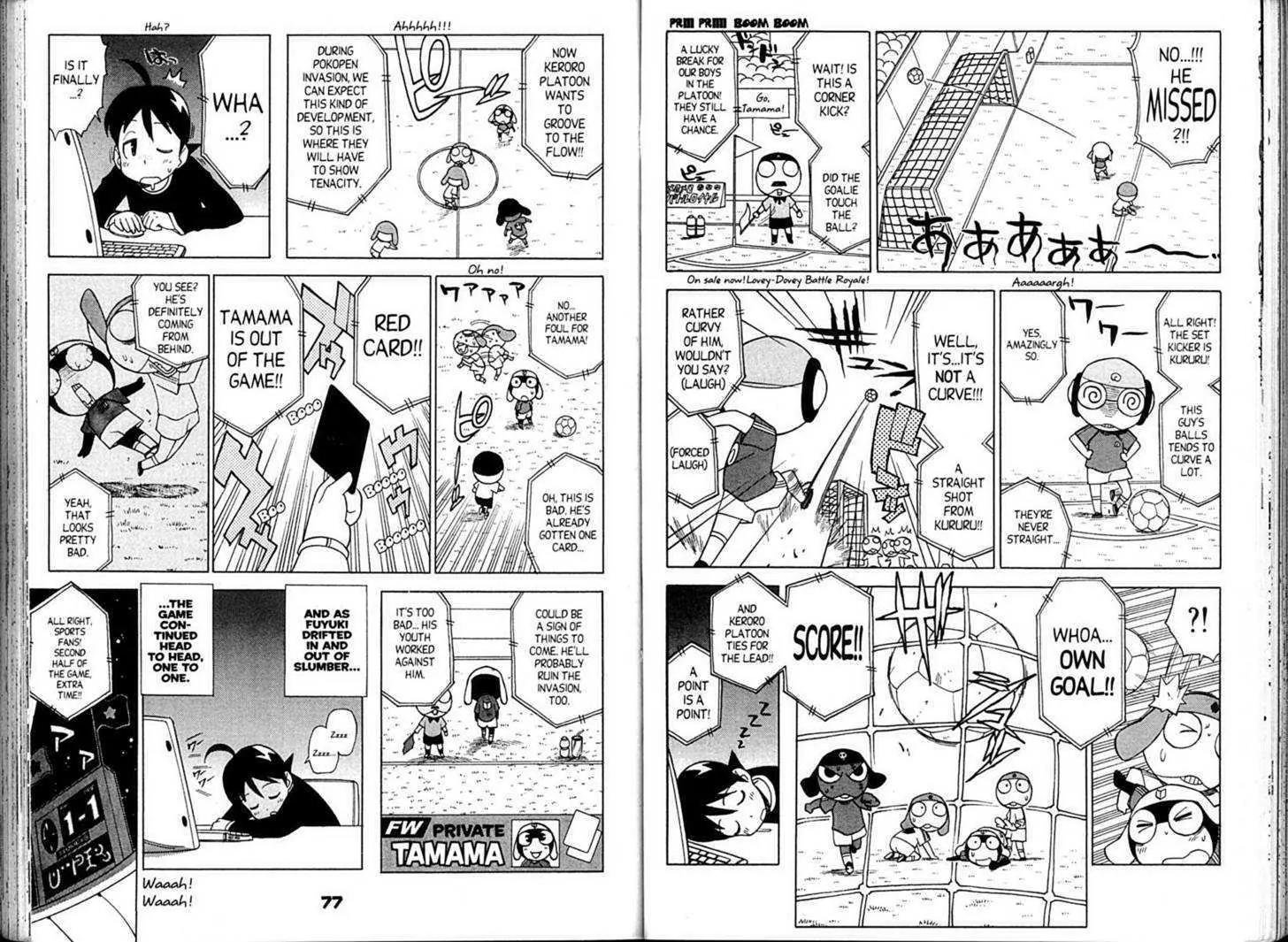 Keroro Gunsou Chapter 80 page 4 - Chapter 80: Fuyuki Hinata's Alien Lifestyle Report