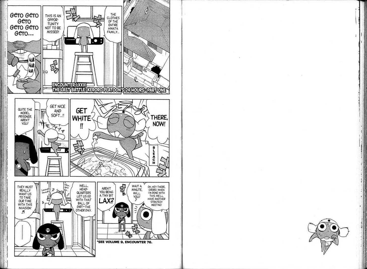 Keroro Gunsou Chapter 80 page 6 - Chapter 80: Fuyuki Hinata's Alien Lifestyle Report