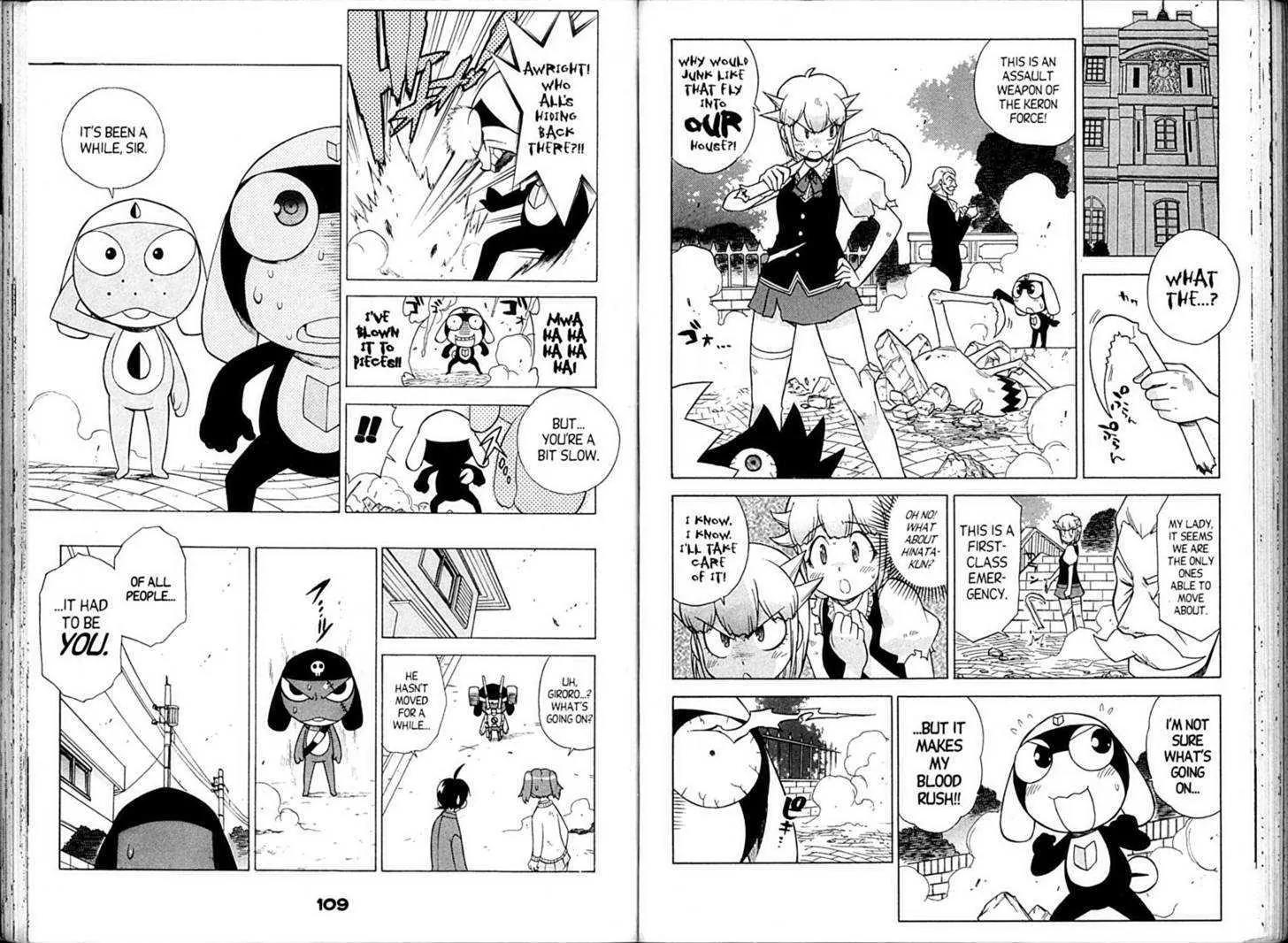Keroro Gunsou Chapter 81 page 14 - Chapter 81: The Last Battle: Keroro Platoon's 24 Hours (Part 1)