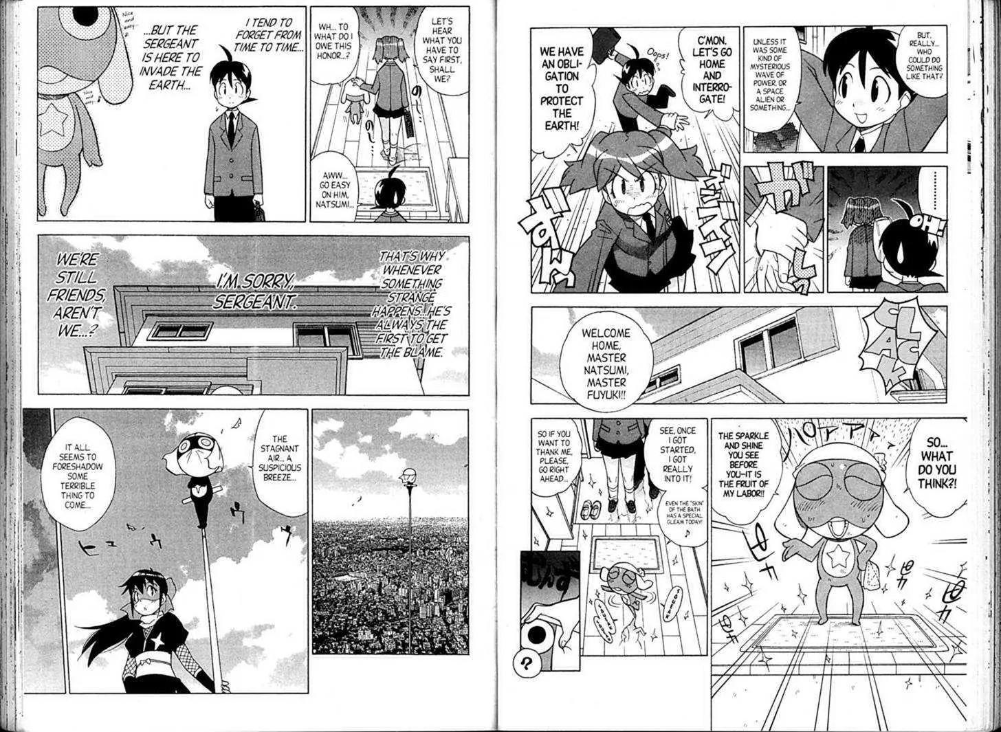 Keroro Gunsou Chapter 81 page 3 - Chapter 81: The Last Battle: Keroro Platoon's 24 Hours (Part 1)