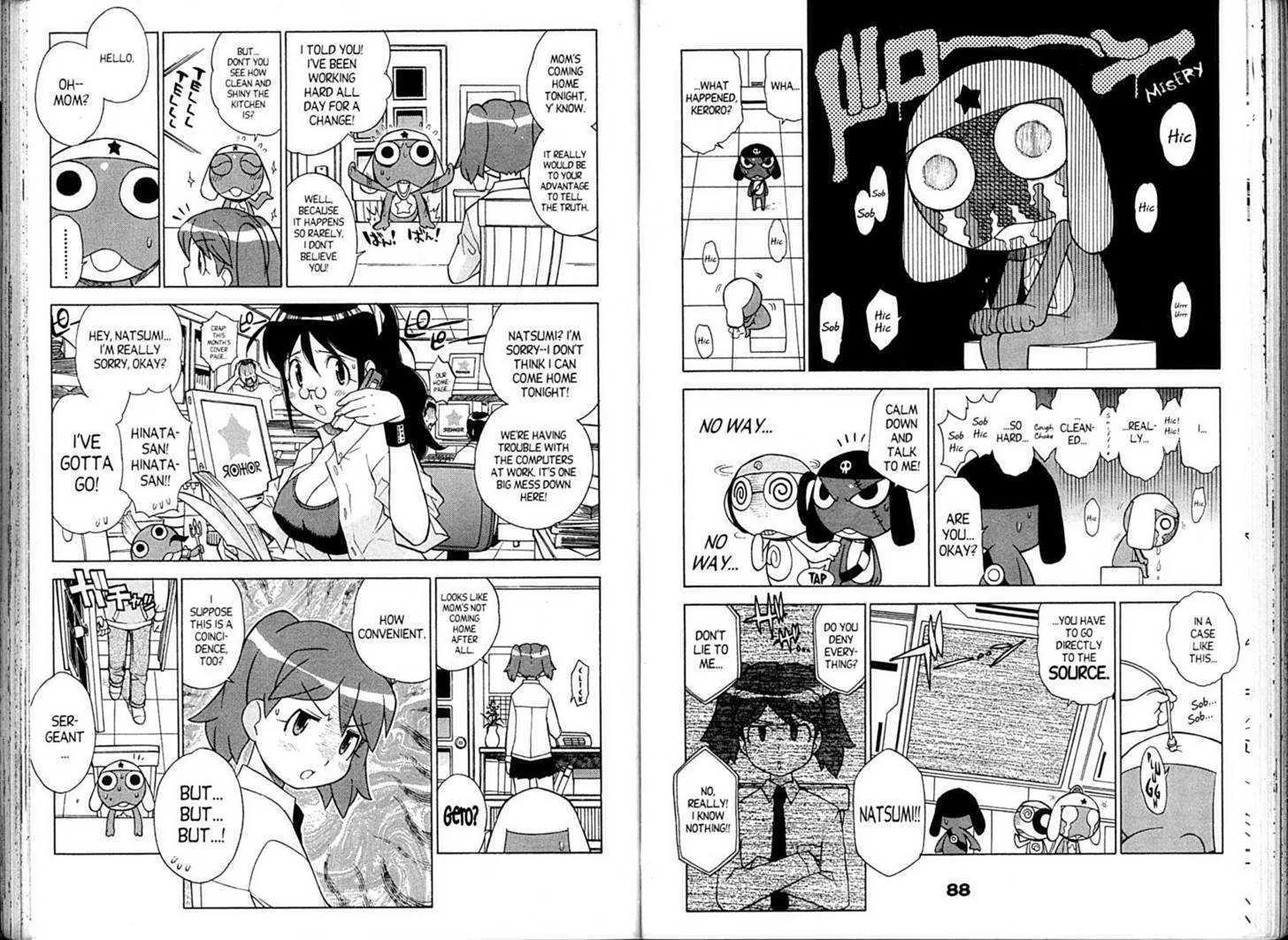 Keroro Gunsou Chapter 81 page 4 - Chapter 81: The Last Battle: Keroro Platoon's 24 Hours (Part 1)