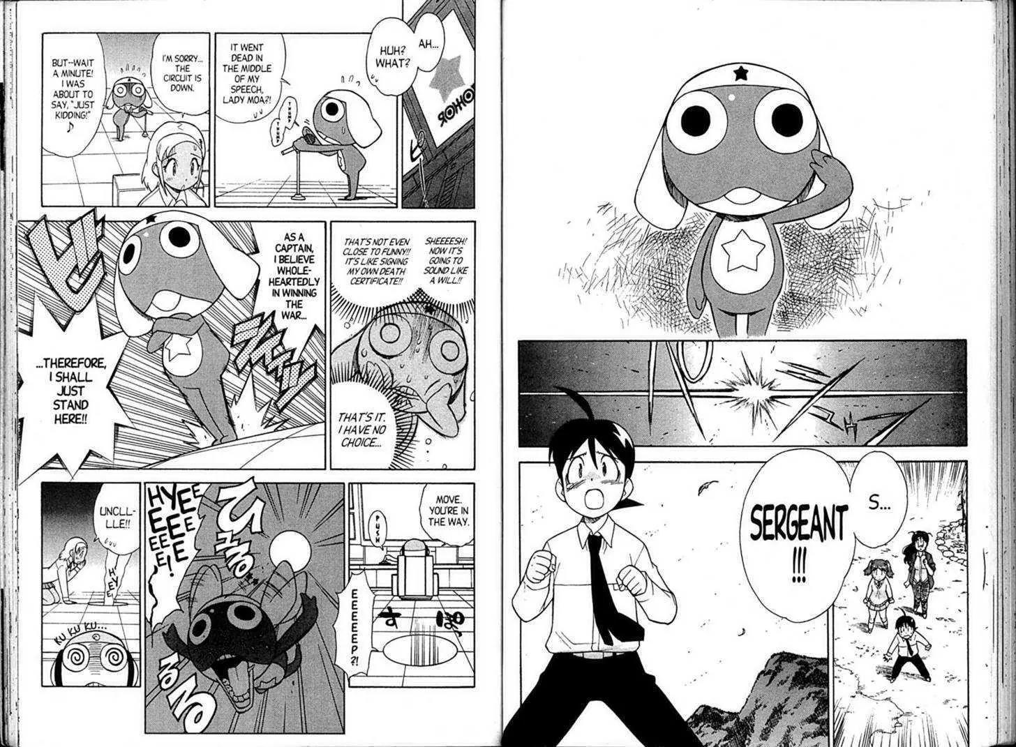 Keroro Gunsou Chapter 82 page 15 - Chapter 82: The Last Battle: Keroro Platoon's 24 Hours (Part 2)