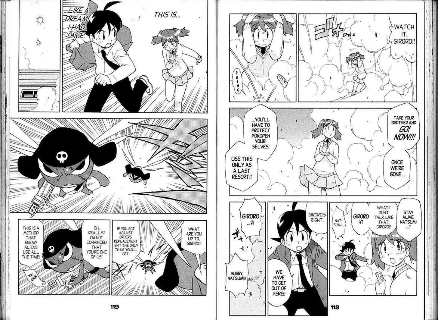 Keroro Gunsou Chapter 82 page 4 - Chapter 82: The Last Battle: Keroro Platoon's 24 Hours (Part 2)