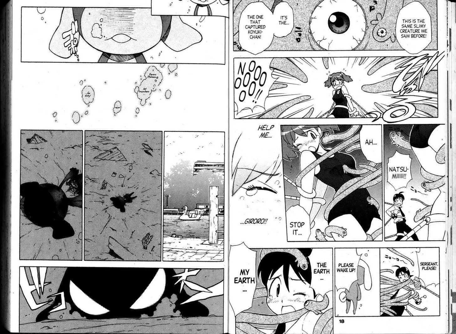 Keroro Gunsou Chapter 84 page 12 - Chapter 84: The Last Battle: Keroro Platoon's 24 Hours (Part 4)