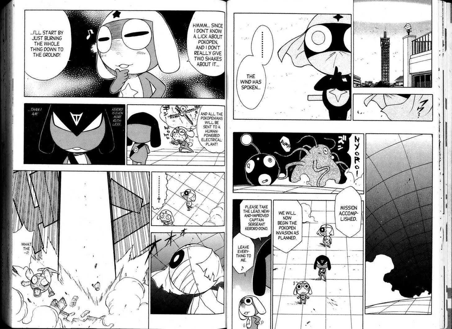 Keroro Gunsou Chapter 84 page 14 - Chapter 84: The Last Battle: Keroro Platoon's 24 Hours (Part 4)