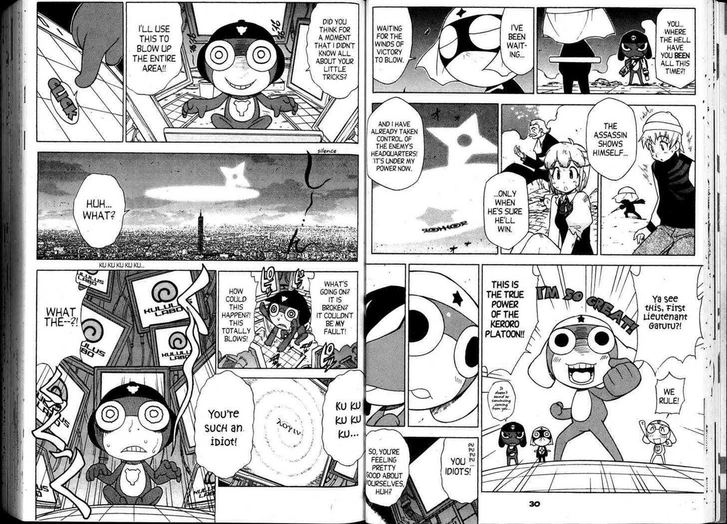 Keroro Gunsou Chapter 84 page 18 - Chapter 84: The Last Battle: Keroro Platoon's 24 Hours (Part 4)