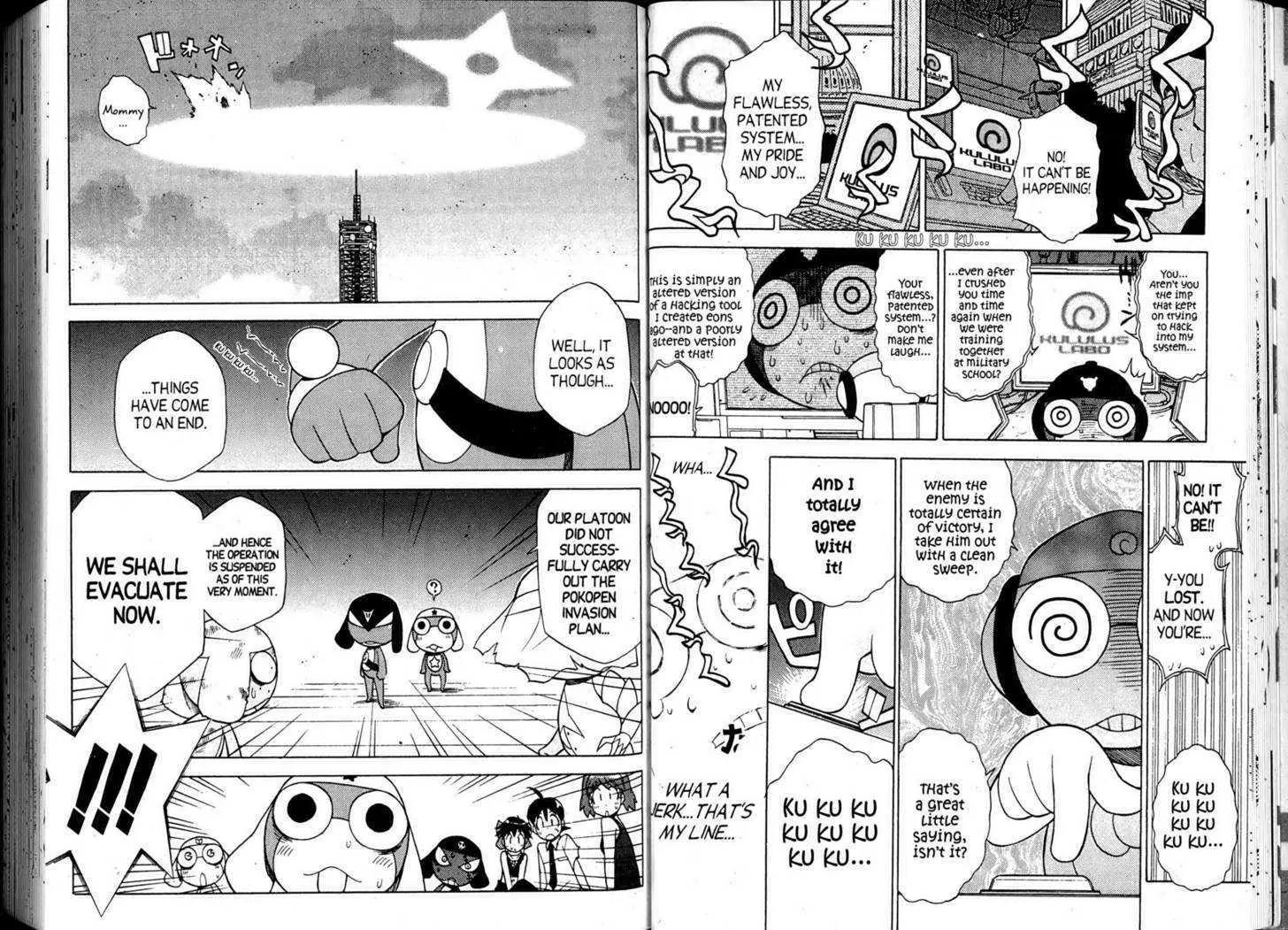 Keroro Gunsou Chapter 84 page 19 - Chapter 84: The Last Battle: Keroro Platoon's 24 Hours (Part 4)