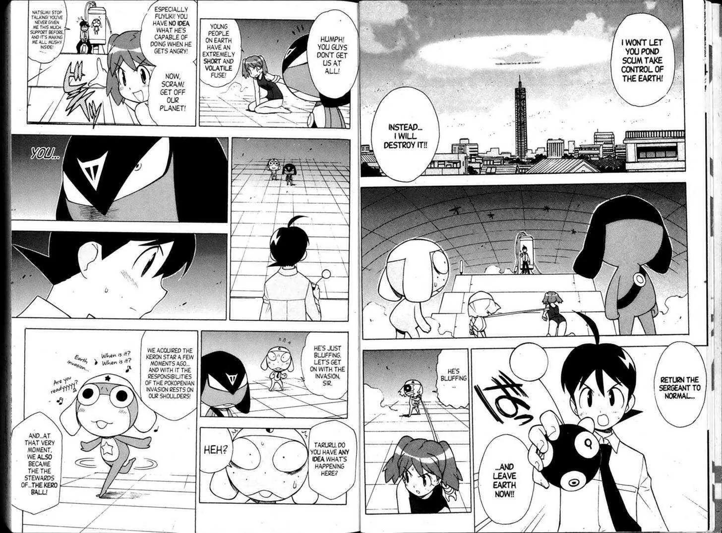 Keroro Gunsou Chapter 84 page 9 - Chapter 84: The Last Battle: Keroro Platoon's 24 Hours (Part 4)