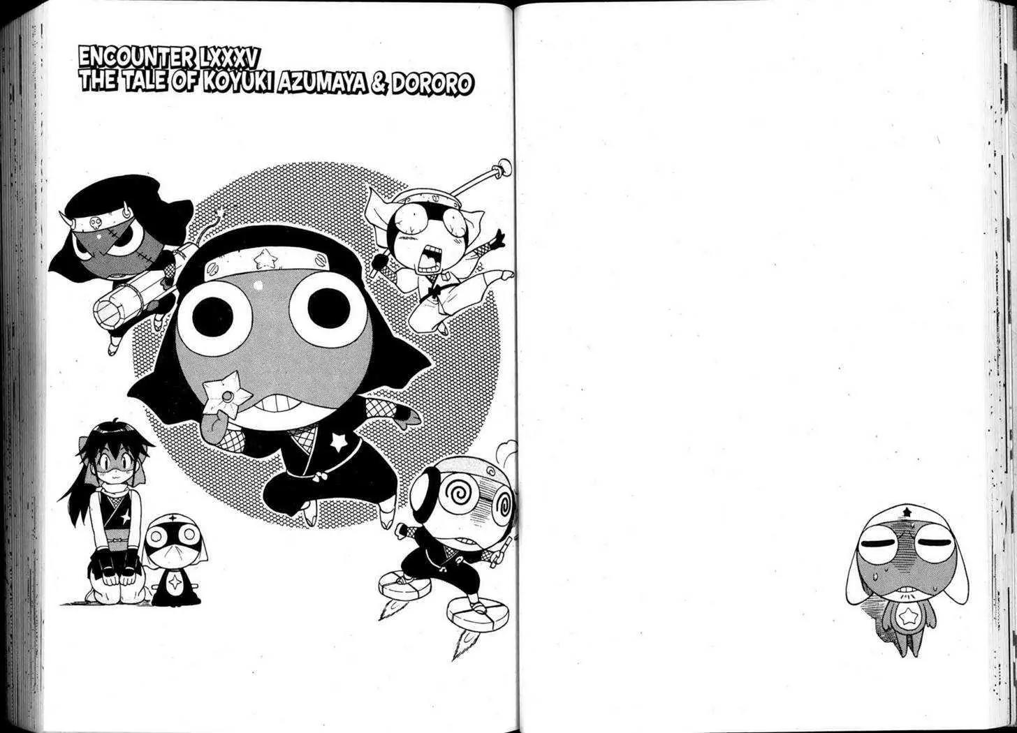 Keroro Gunsou Chapter 85 page 1 - Chapter 85: The Tale Of Koyuki Azumaya & Dororo