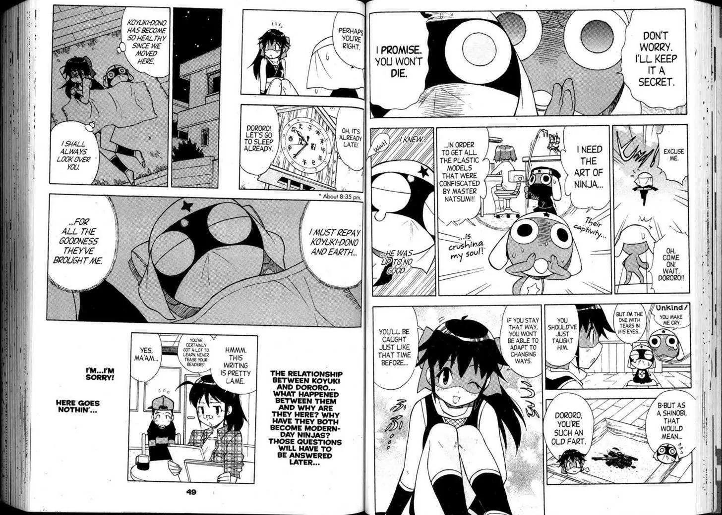 Keroro Gunsou Chapter 85 page 5 - Chapter 85: The Tale Of Koyuki Azumaya & Dororo