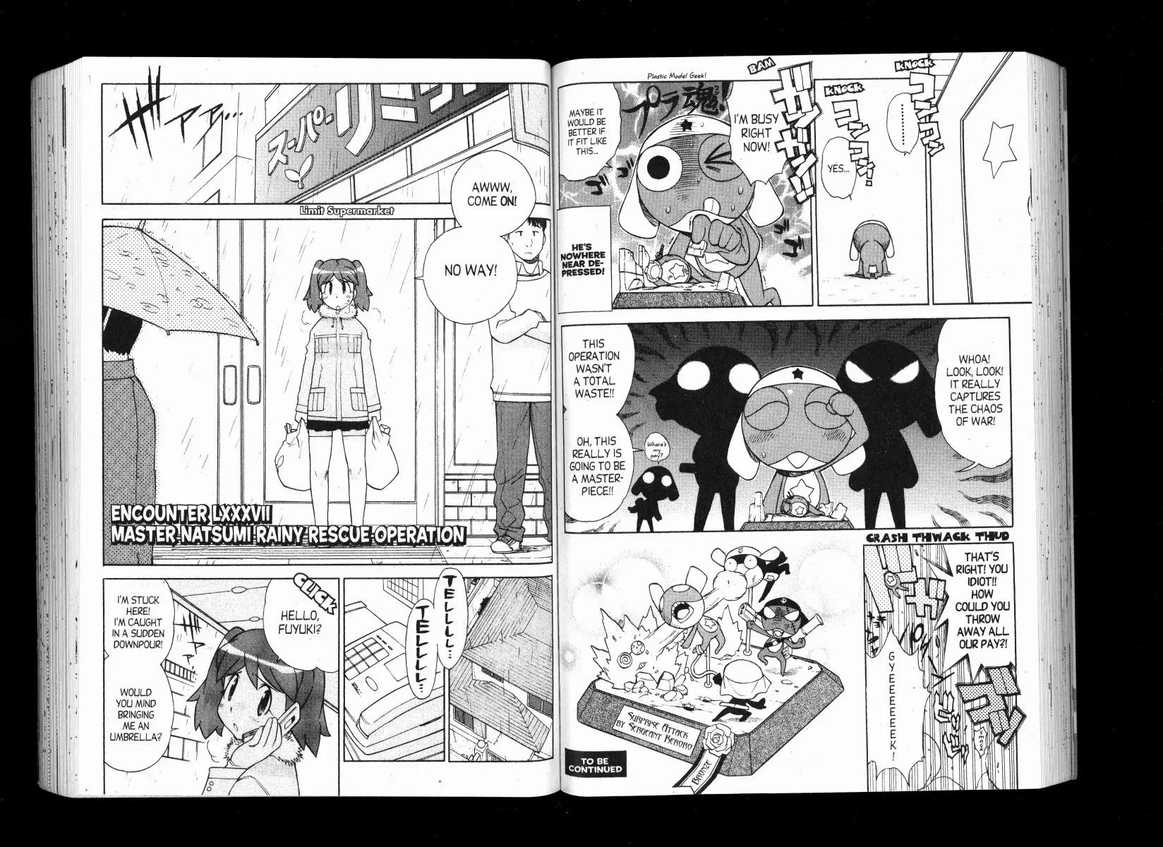 Keroro Gunsou Chapter 86 page 12 - Chapter 86: Battle Of The Models Breaks Out At The Hinata Family Home