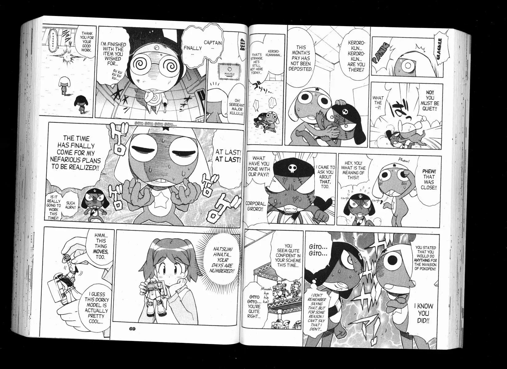 Keroro Gunsou Chapter 86 page 2 - Chapter 86: Battle Of The Models Breaks Out At The Hinata Family Home