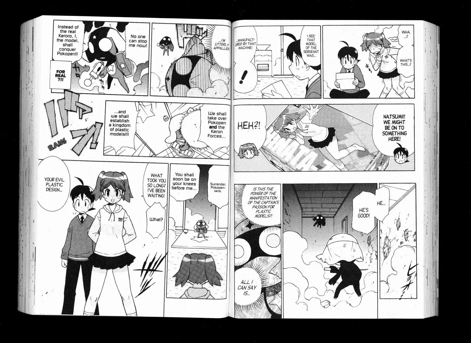 Keroro Gunsou Chapter 86 page 9 - Chapter 86: Battle Of The Models Breaks Out At The Hinata Family Home