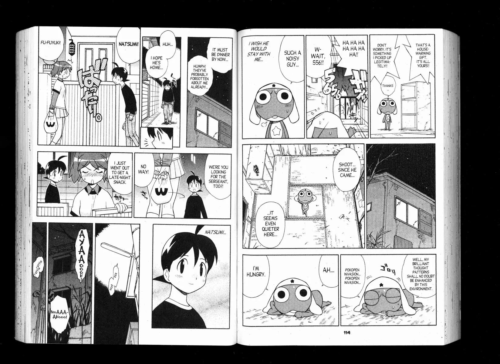 Keroro Gunsou Chapter 87 page 10 - Chapter 87: Master Natsumi Rainy Rescue Operation