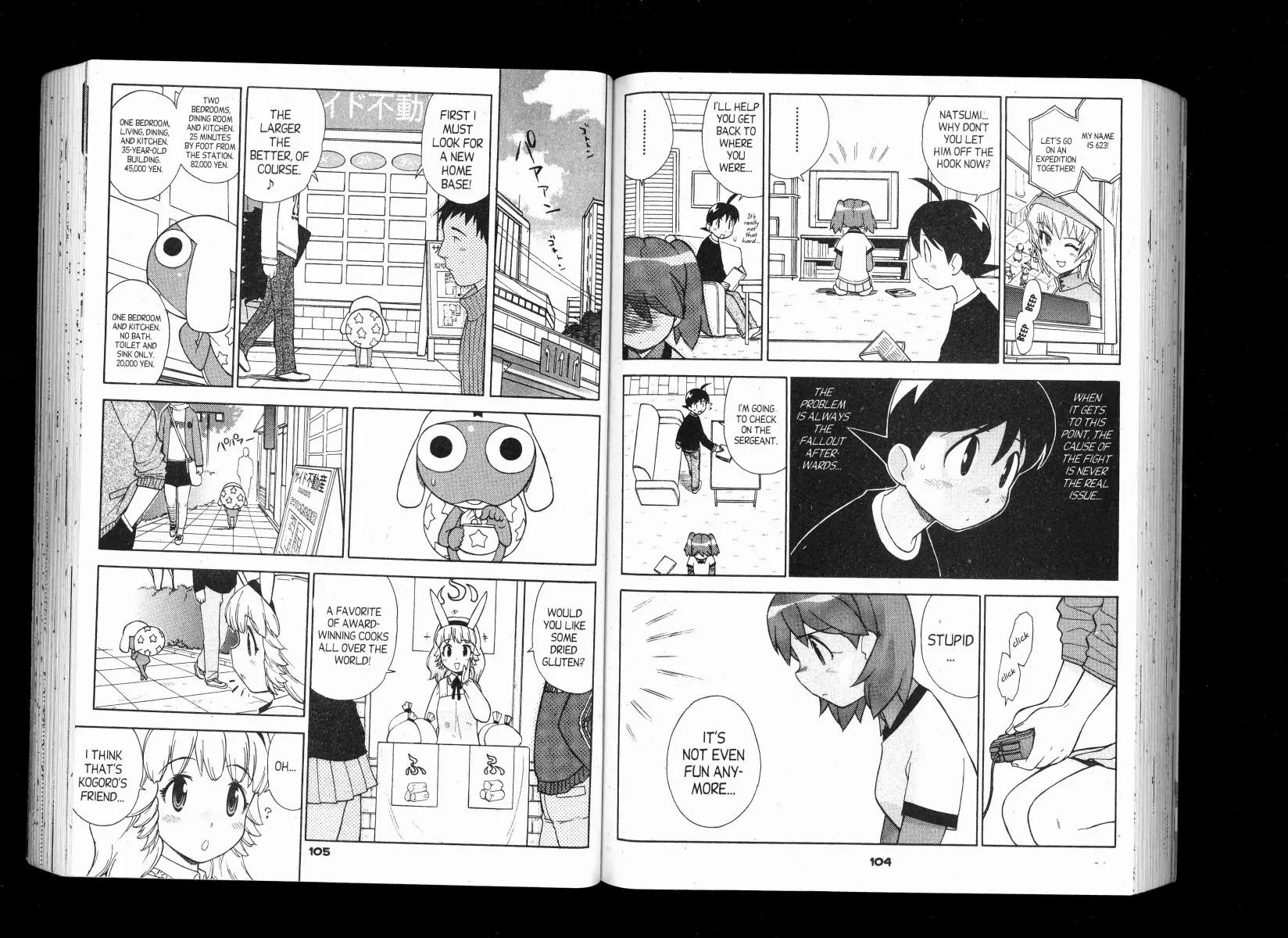 Keroro Gunsou Chapter 87 page 5 - Chapter 87: Master Natsumi Rainy Rescue Operation