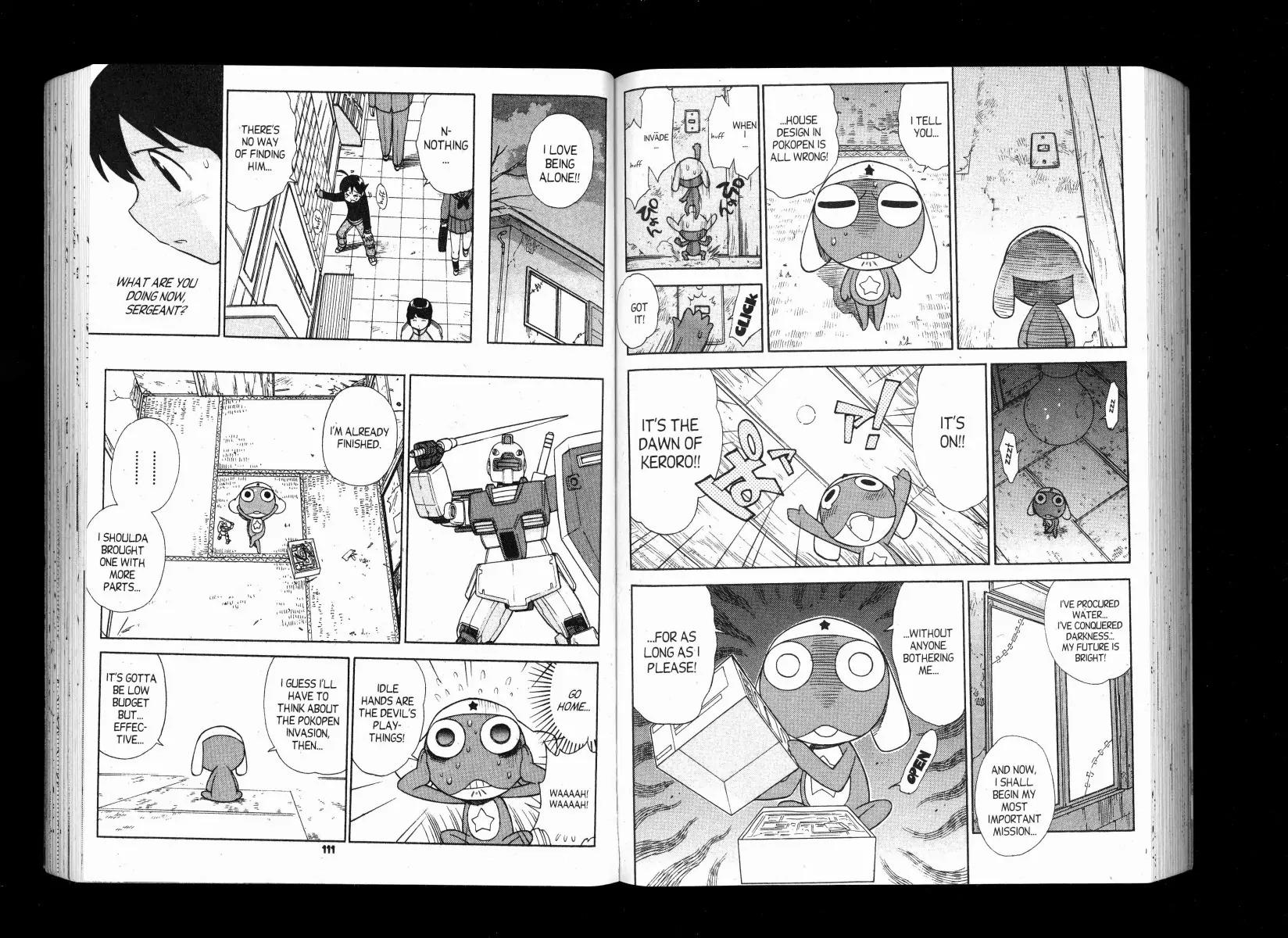 Keroro Gunsou Chapter 87 page 8 - Chapter 87: Master Natsumi Rainy Rescue Operation