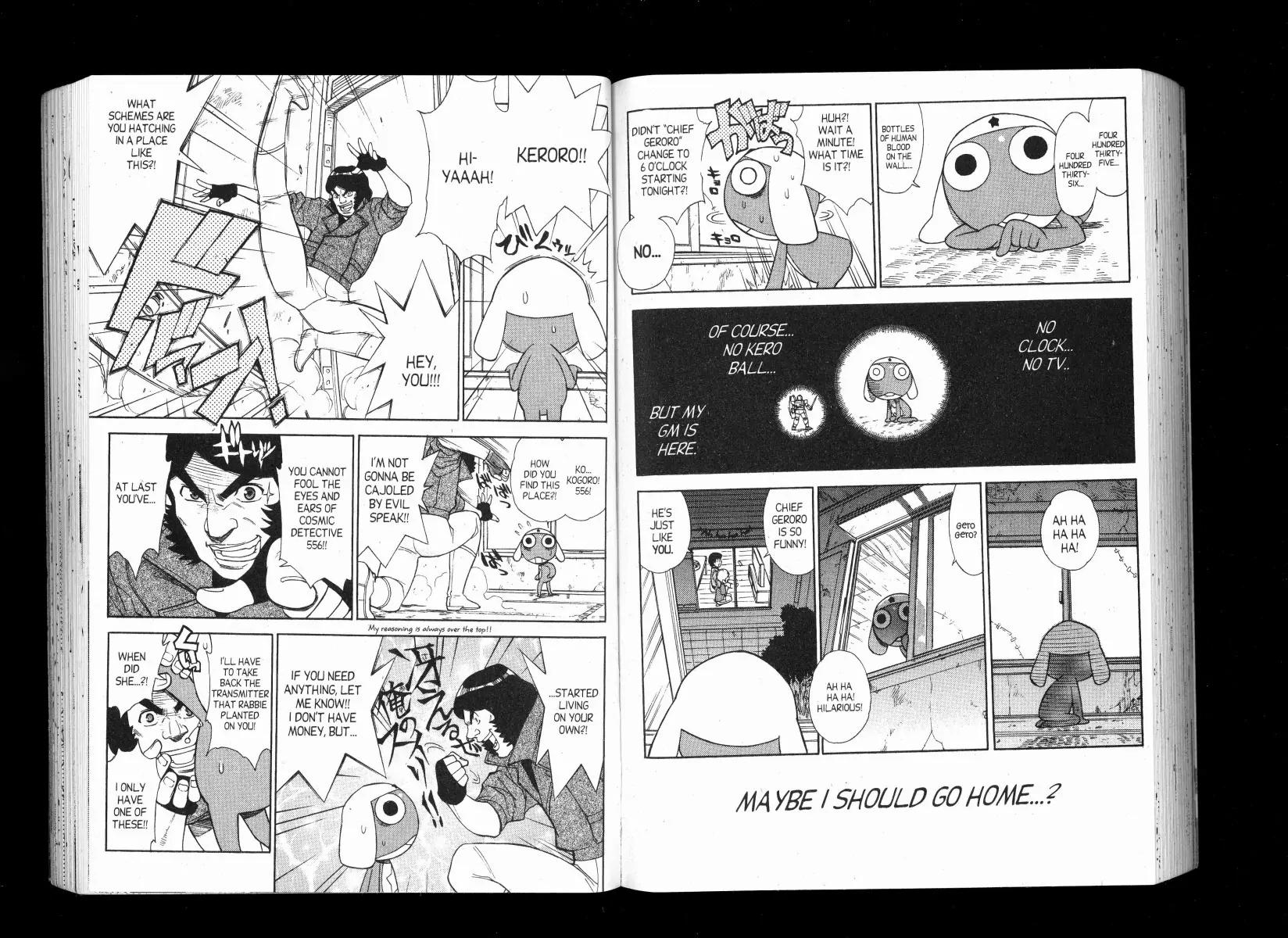 Keroro Gunsou Chapter 87 page 9 - Chapter 87: Master Natsumi Rainy Rescue Operation
