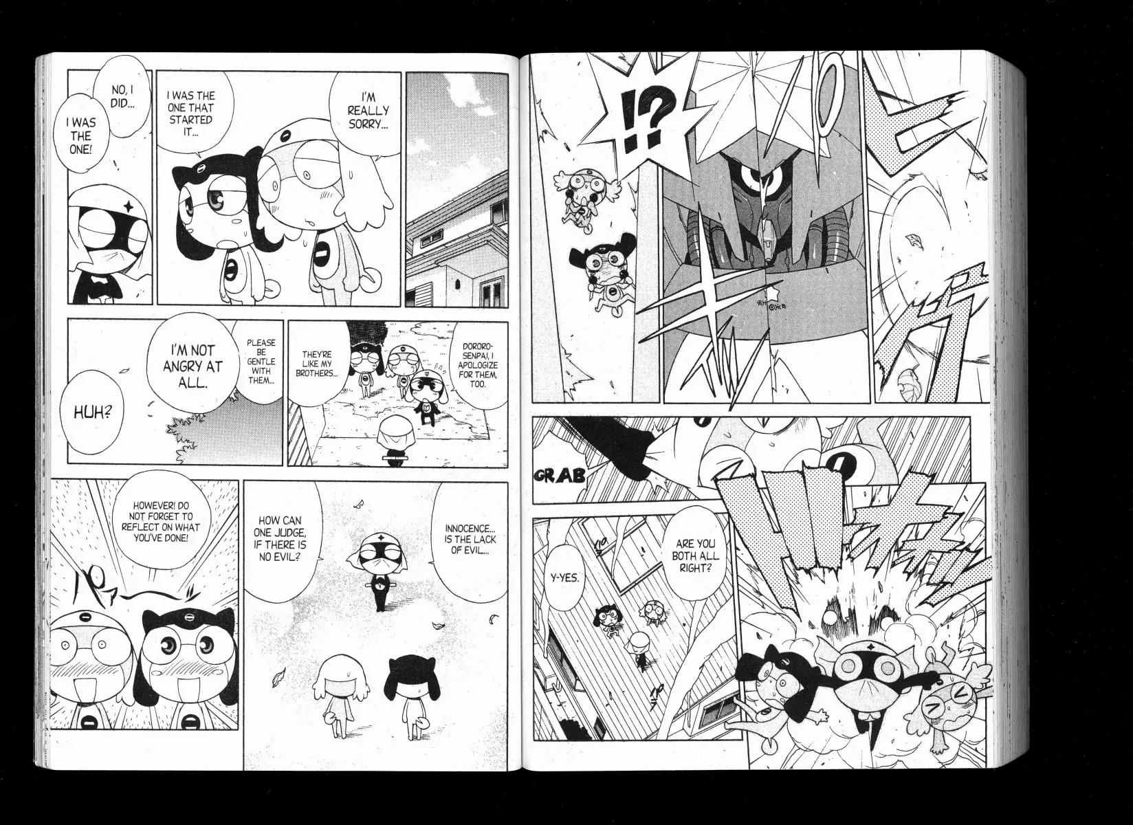 Keroro Gunsou Chapter 89 page 11 - Chapter 89: Pathos: Pokopen Fair Pavilion Construction Plan