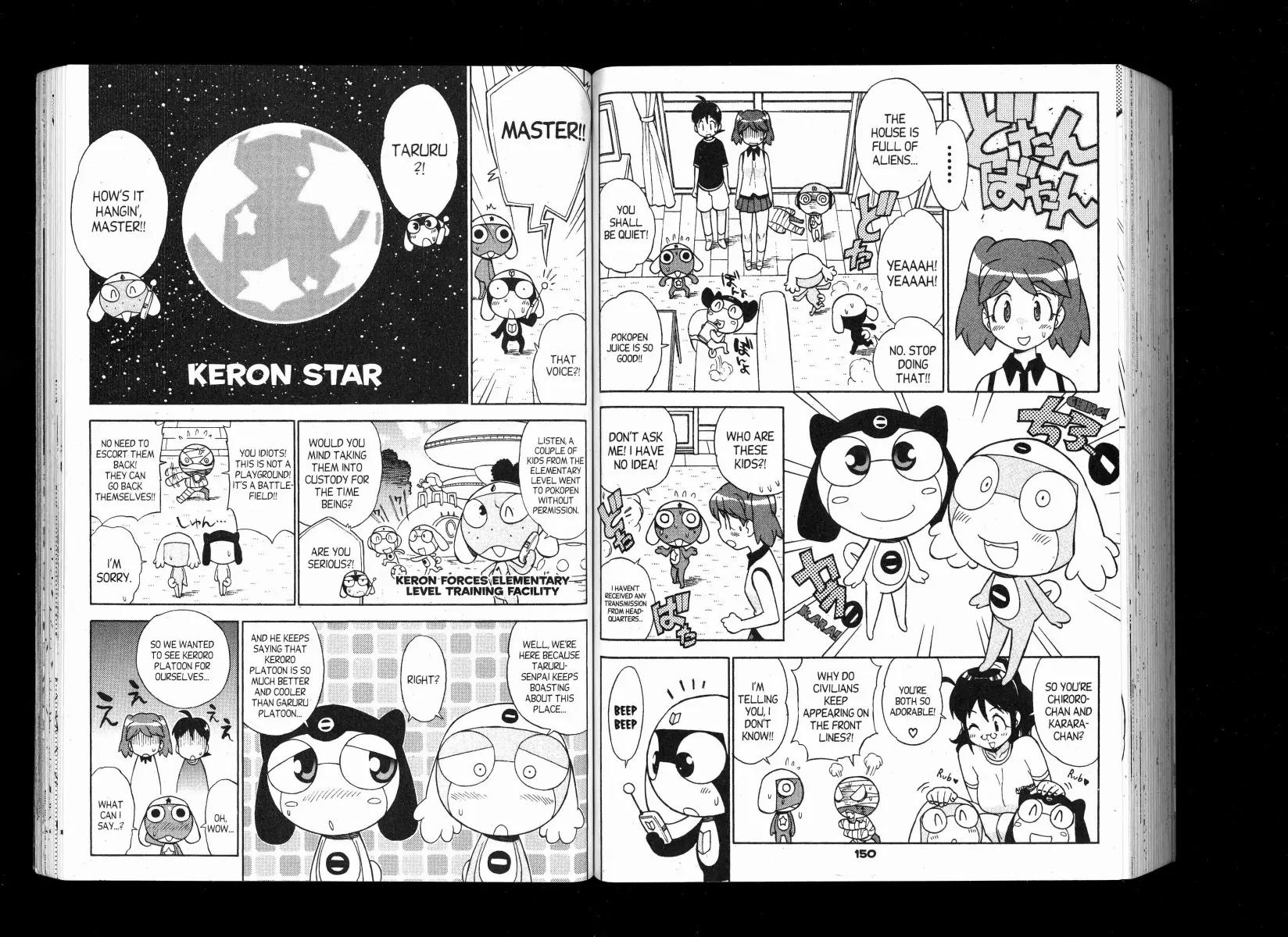 Keroro Gunsou Chapter 89 page 2 - Chapter 89: Pathos: Pokopen Fair Pavilion Construction Plan