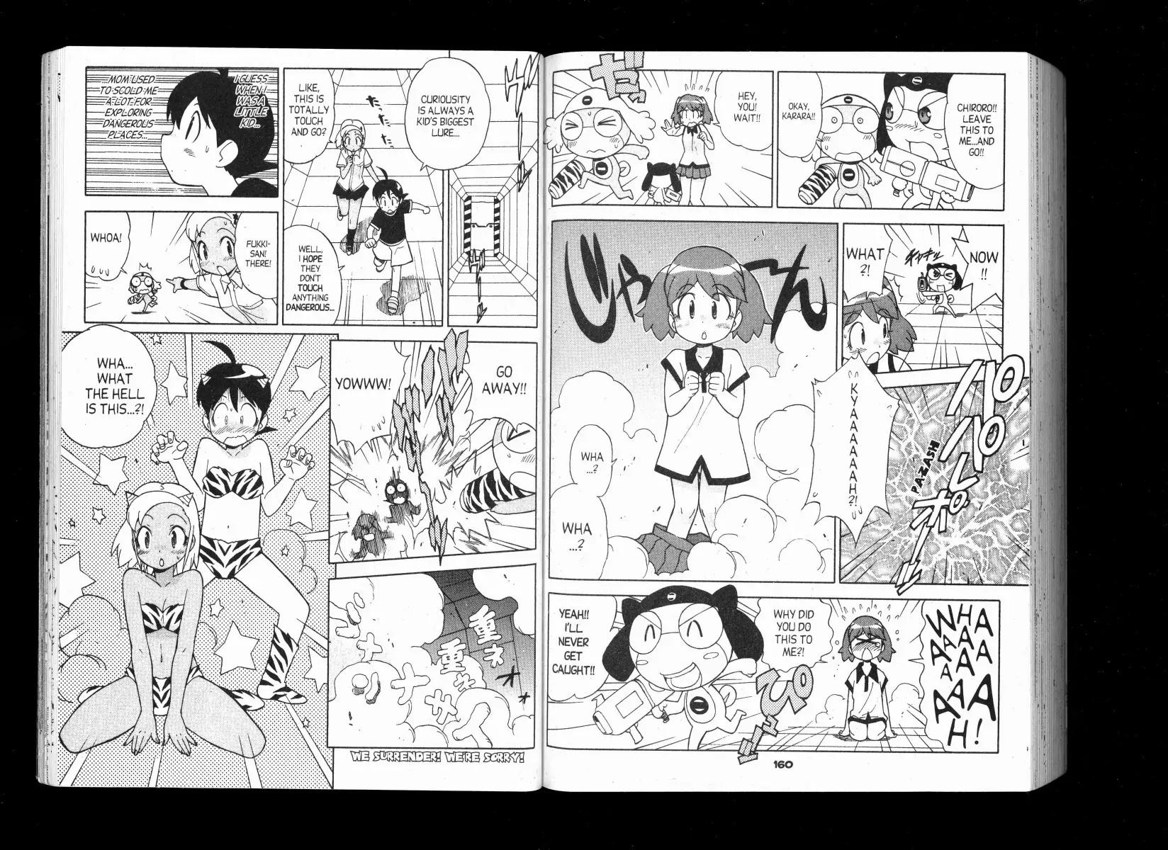 Keroro Gunsou Chapter 89 page 7 - Chapter 89: Pathos: Pokopen Fair Pavilion Construction Plan