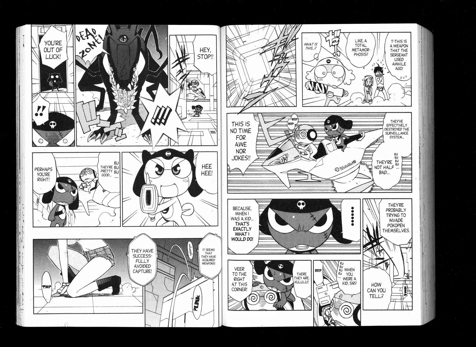 Keroro Gunsou Chapter 89 page 8 - Chapter 89: Pathos: Pokopen Fair Pavilion Construction Plan