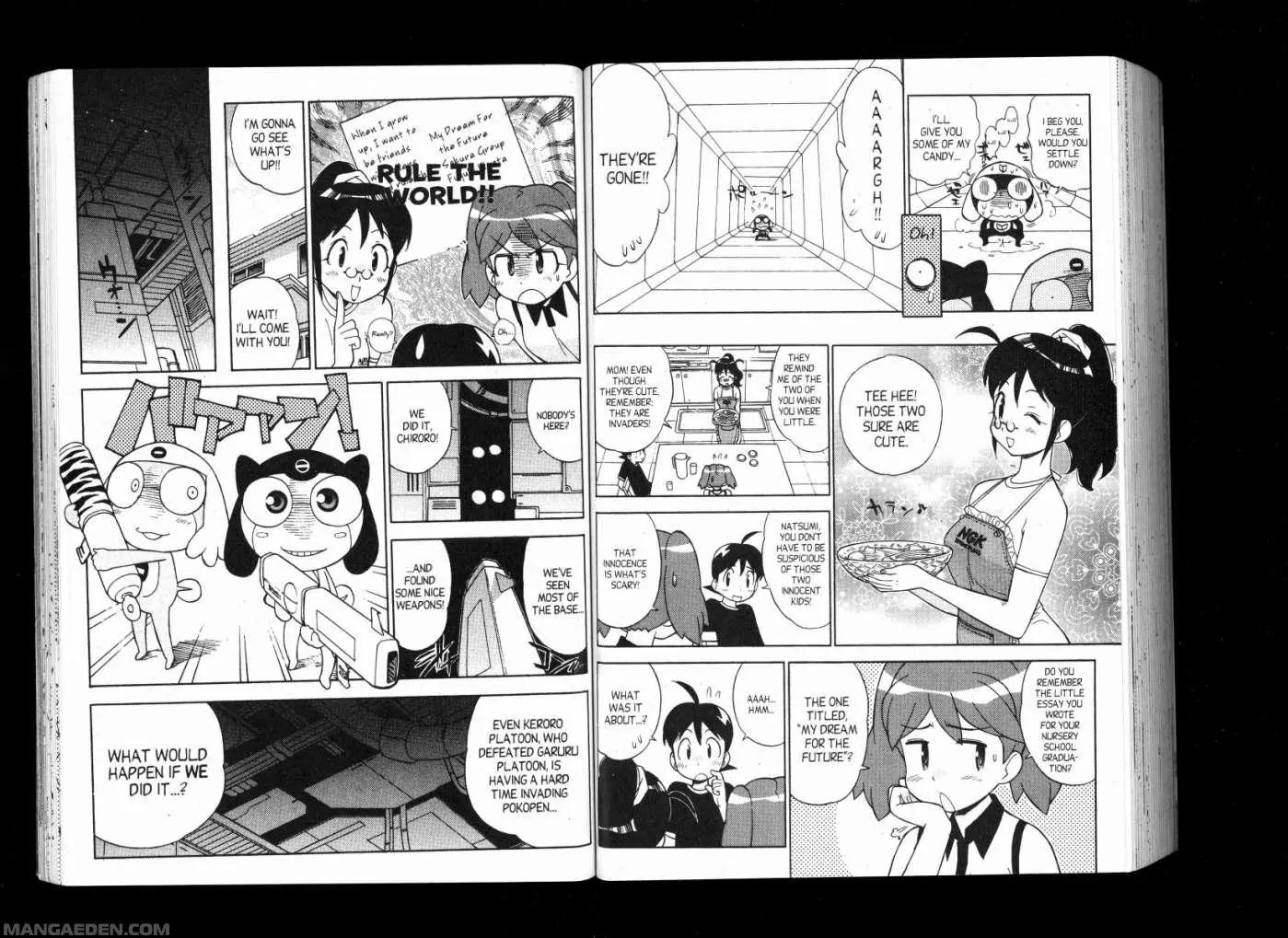 Keroro Gunsou Chapter 90 page 4 - Chapter 90: A Real Hit?! Runaway Youth Of The Keron Forces!!