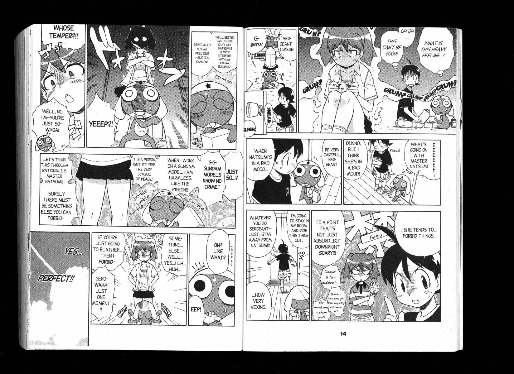 Keroro Gunsou Chapter 92 page 10 - Chapter 92: Strictly Forbidden - A Hard-Boiled Ban!