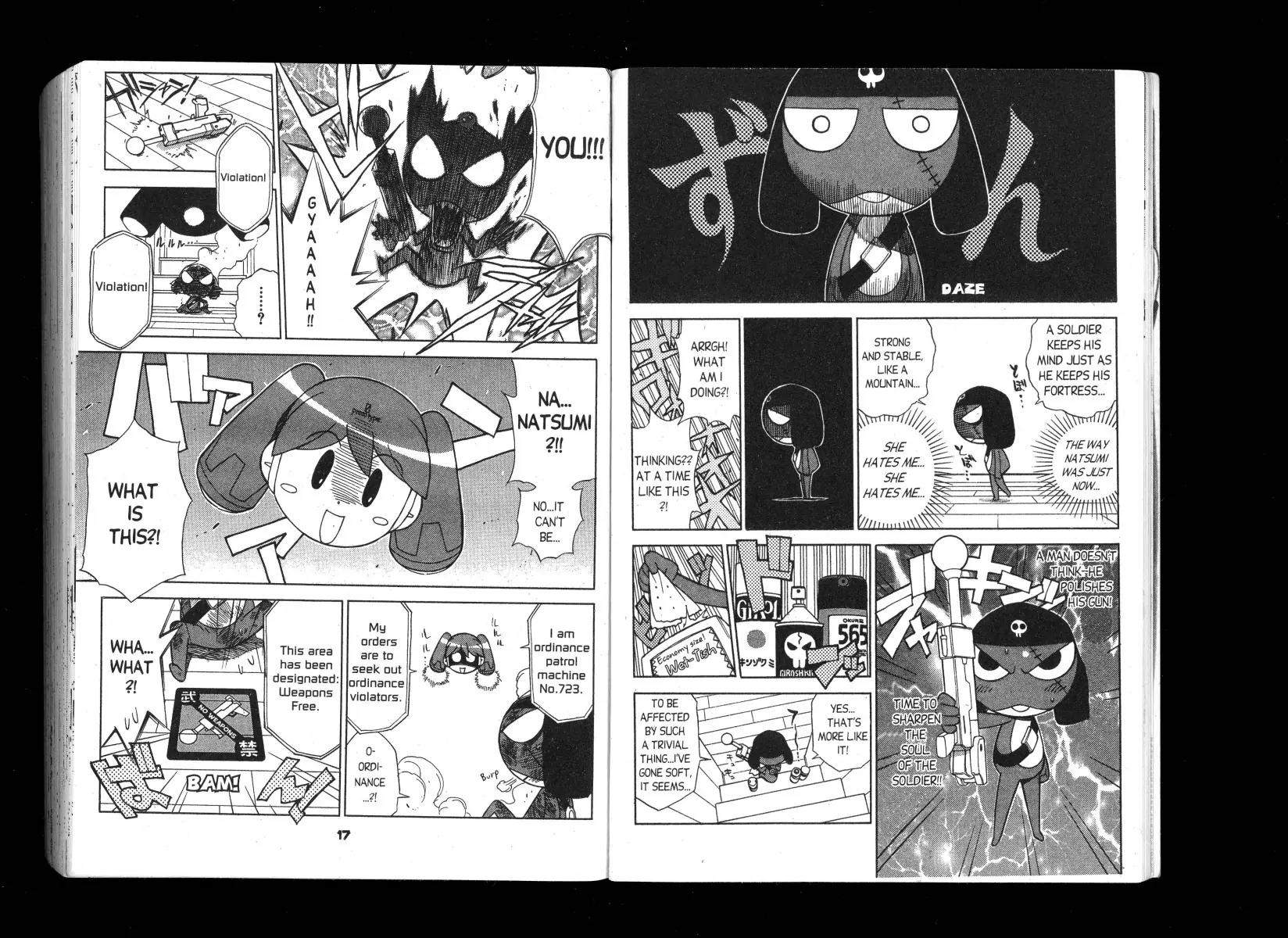 Keroro Gunsou Chapter 92 page 11 - Chapter 92: Strictly Forbidden - A Hard-Boiled Ban!