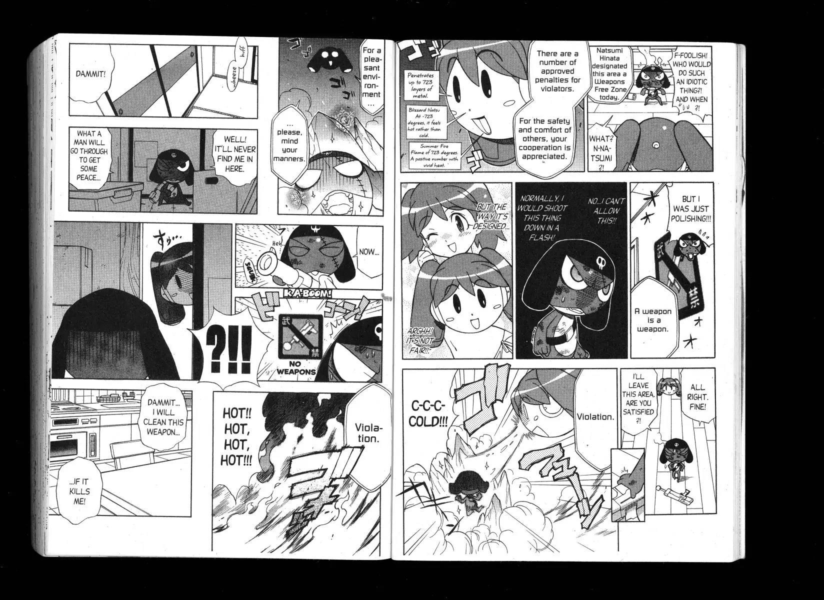 Keroro Gunsou Chapter 92 page 12 - Chapter 92: Strictly Forbidden - A Hard-Boiled Ban!