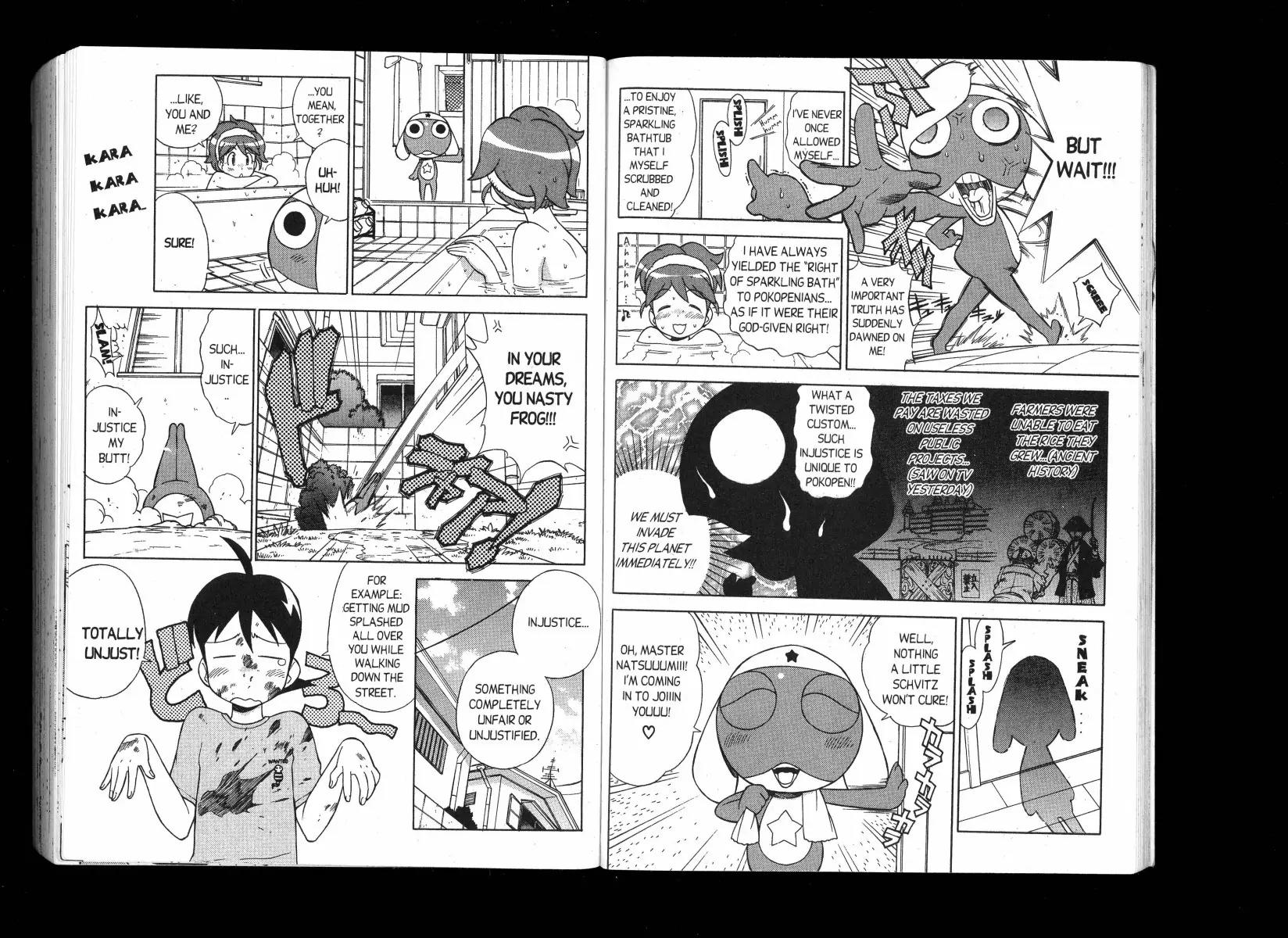 Keroro Gunsou Chapter 93 page 2 - Chapter 93: Splendor In The Tub!!