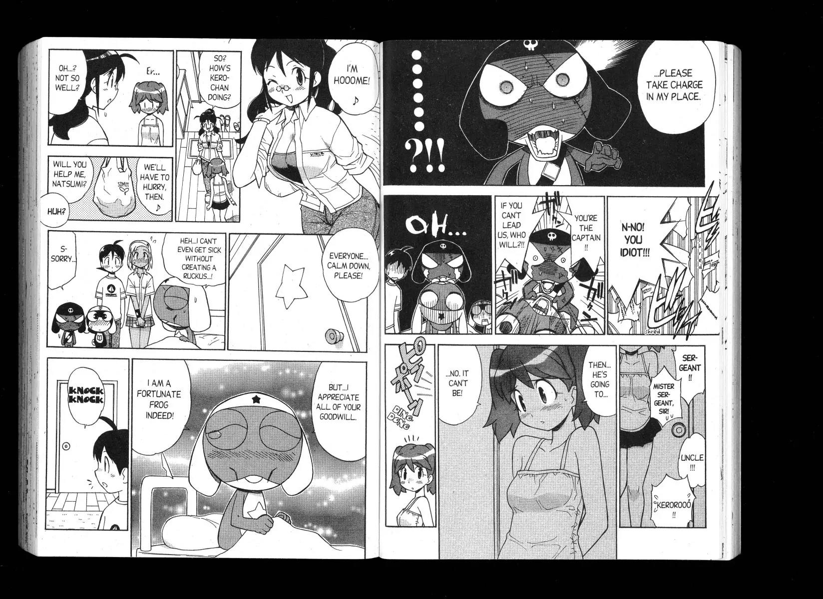 Keroro Gunsou Chapter 94 page 10 - Chapter 94: Keroro Falls Ill: Chaos Ensues!